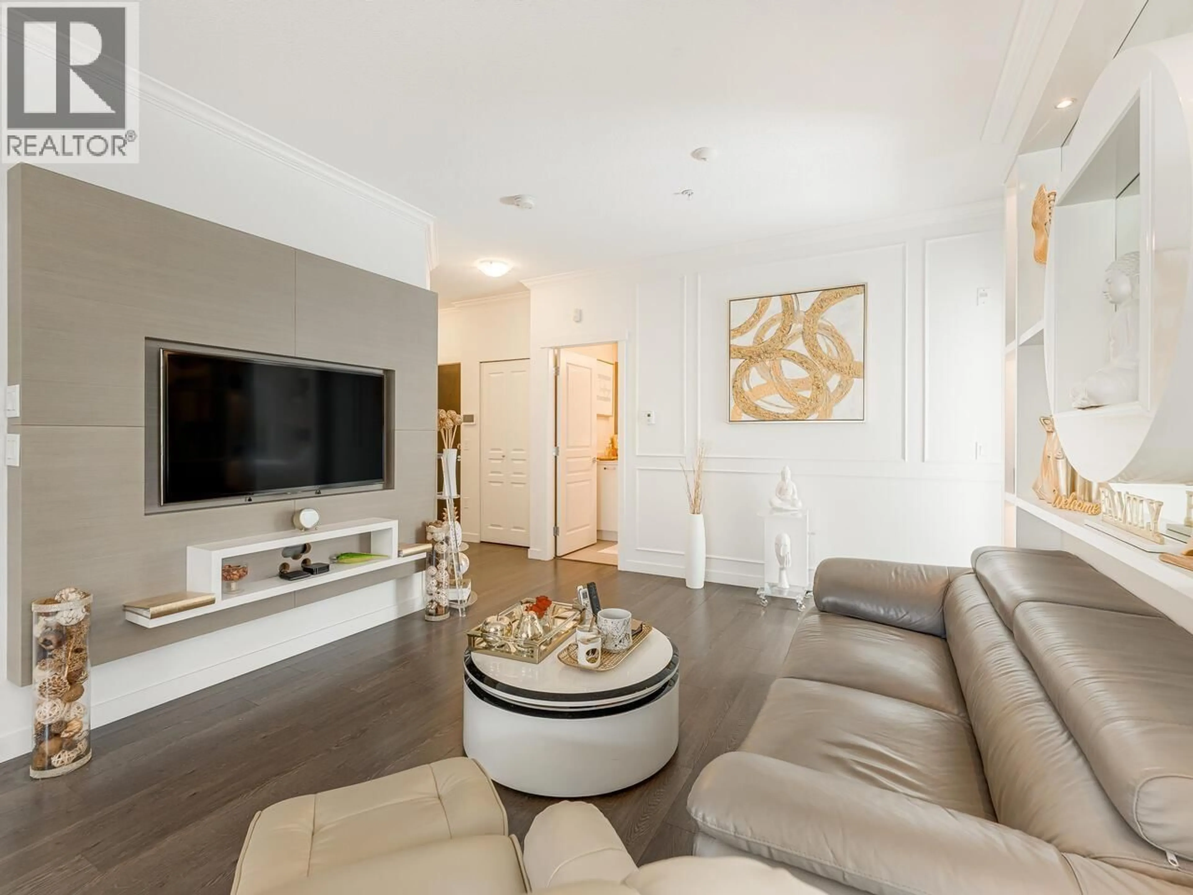 Living room with furniture, unknown for 213 - 9388 MCKIM WAY, Richmond British Columbia V6X0J7