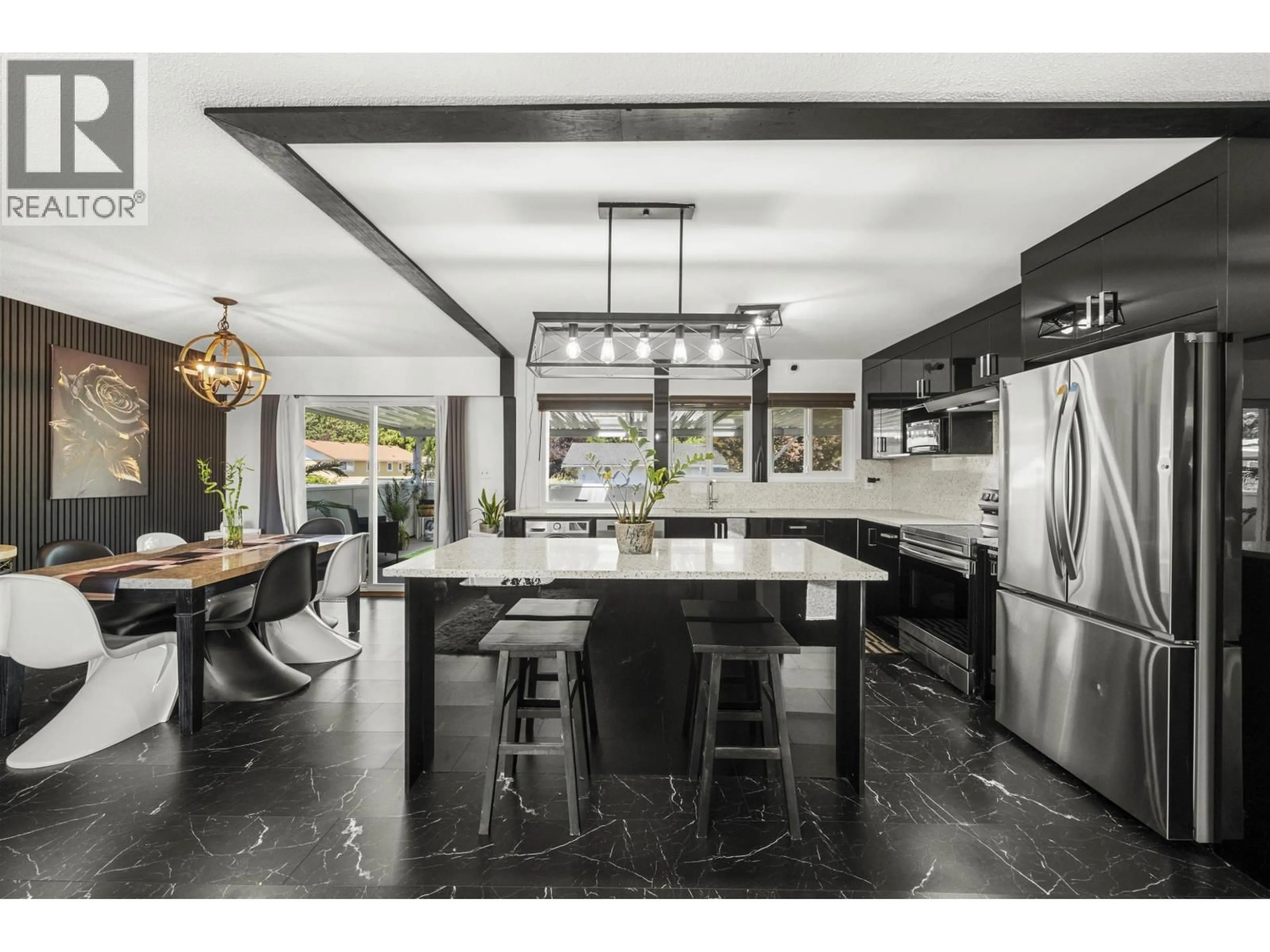 Open concept kitchen, ceramic/tile floor for 1121 PRAIRIE AVENUE, Port Coquitlam British Columbia V3B1S7