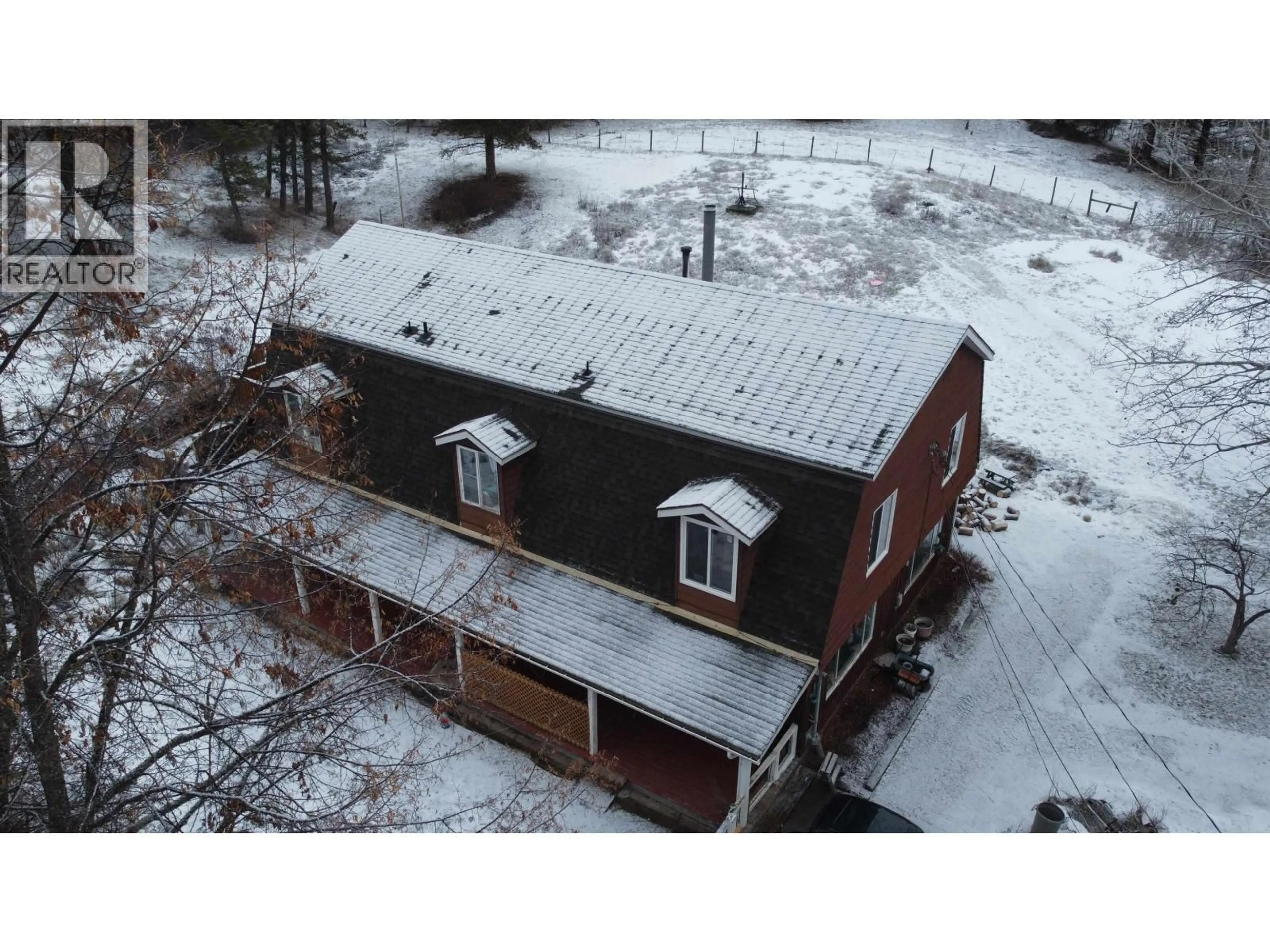 A pic from outside/outdoor area/front of a property/back of a property/a pic from drone, building for 1650 COYOTE ROAD, Williams Lake British Columbia V2G4X8