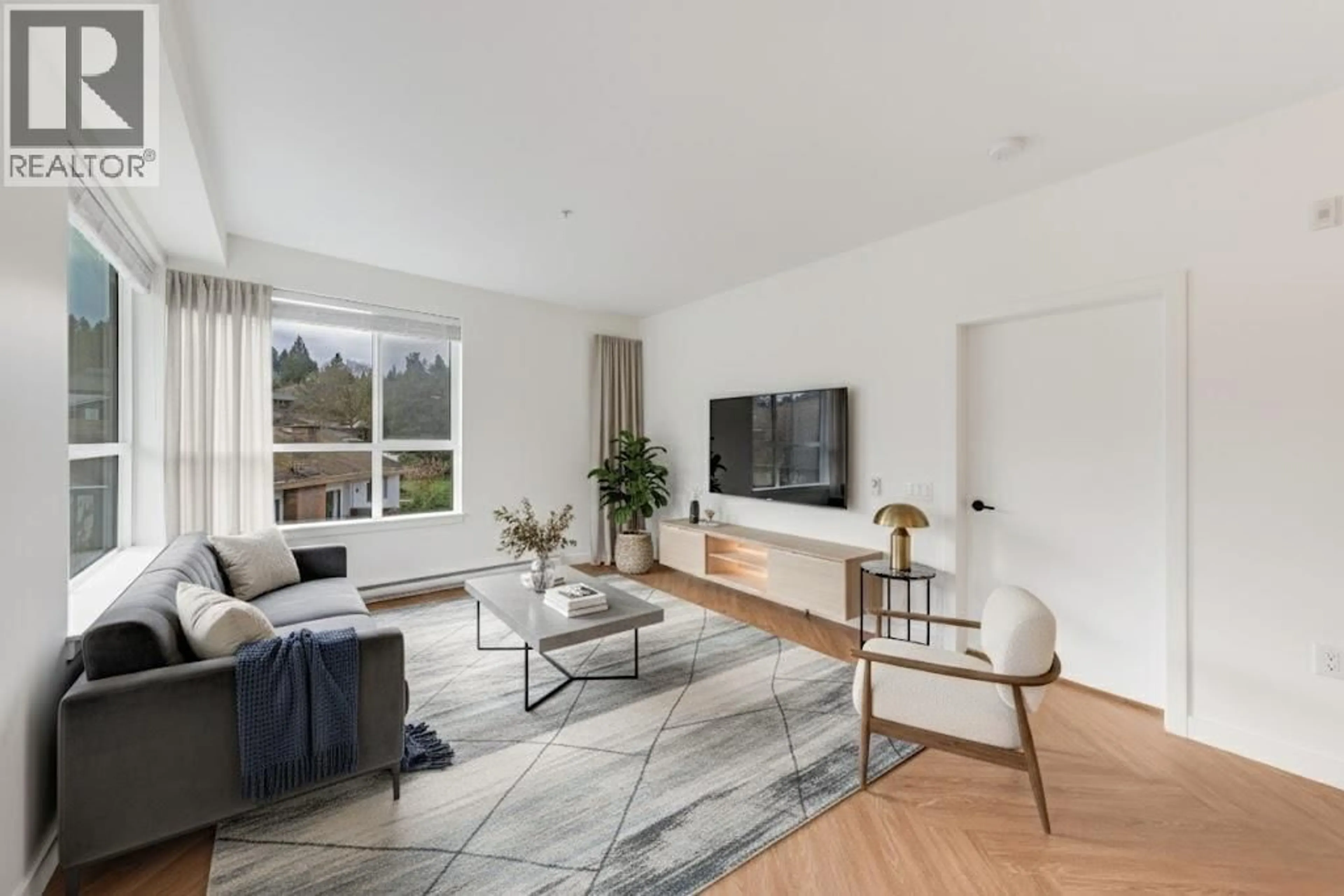 Living room with furniture, unknown for 505 - 3229 ST JOHNS STREET, Port Moody British Columbia V3H0M4