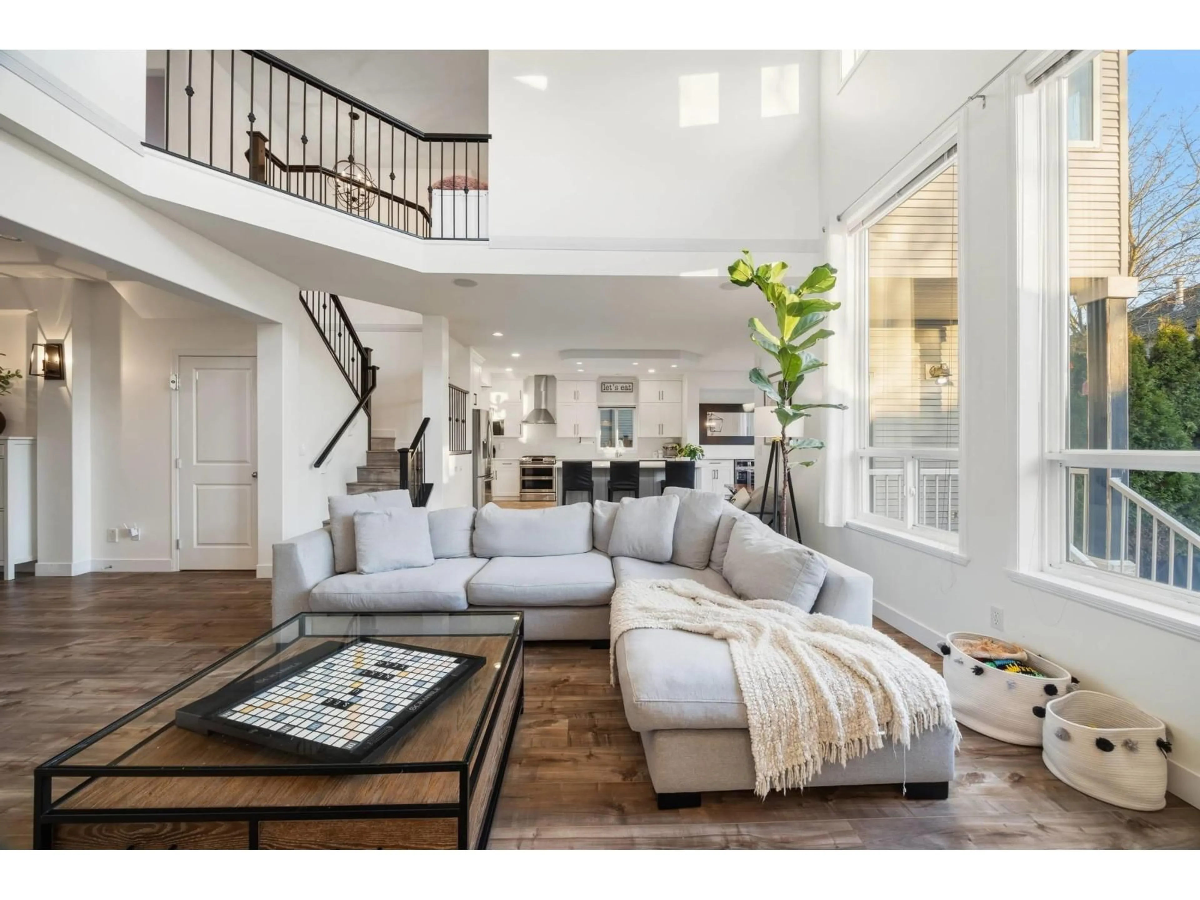 Living room with furniture, unknown for 18962 68B AVENUE, Surrey British Columbia V4N5J9