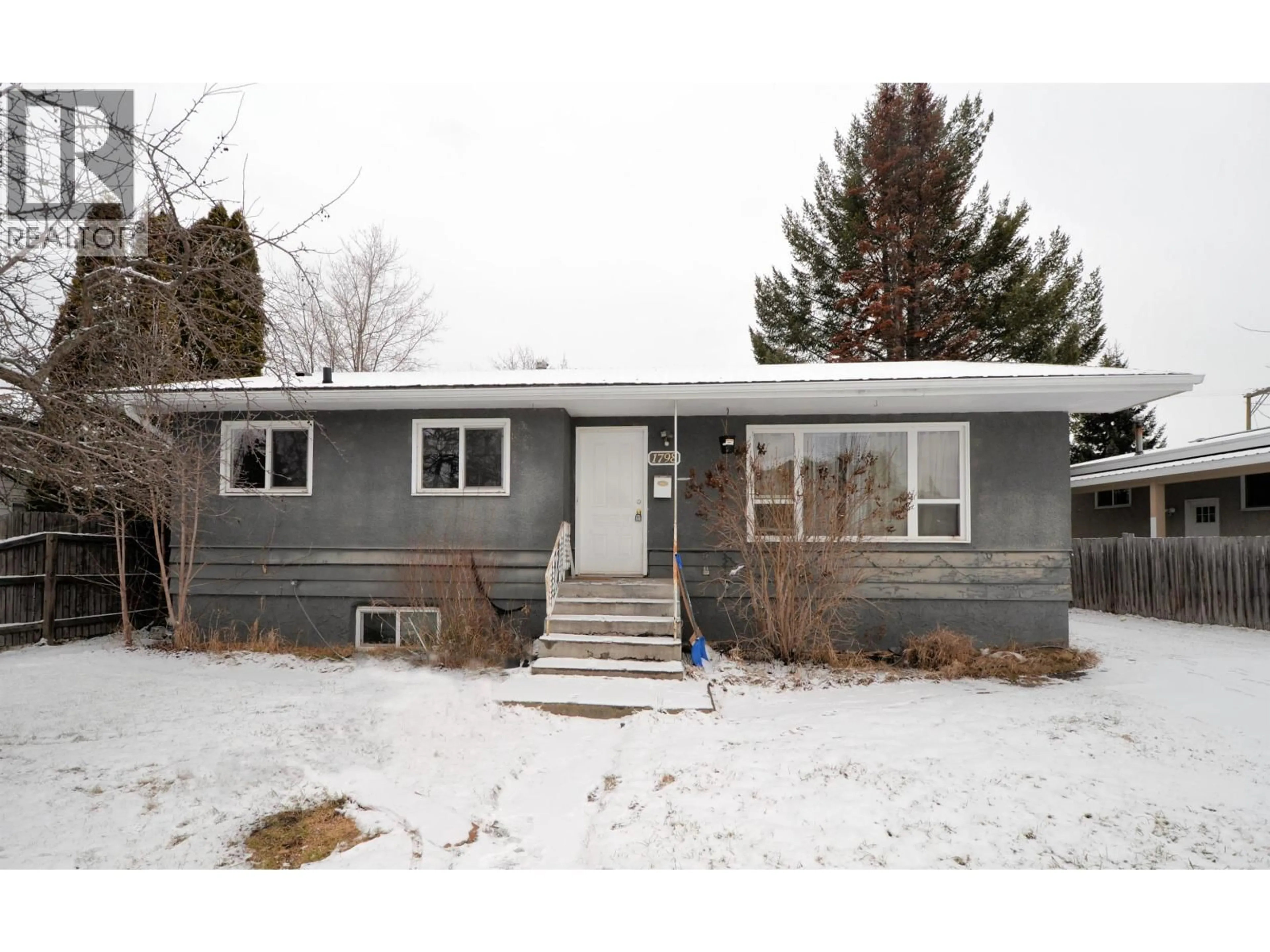 Home with vinyl exterior material, street for 1798 TAMARACK STREET, Prince George British Columbia V2L2T4