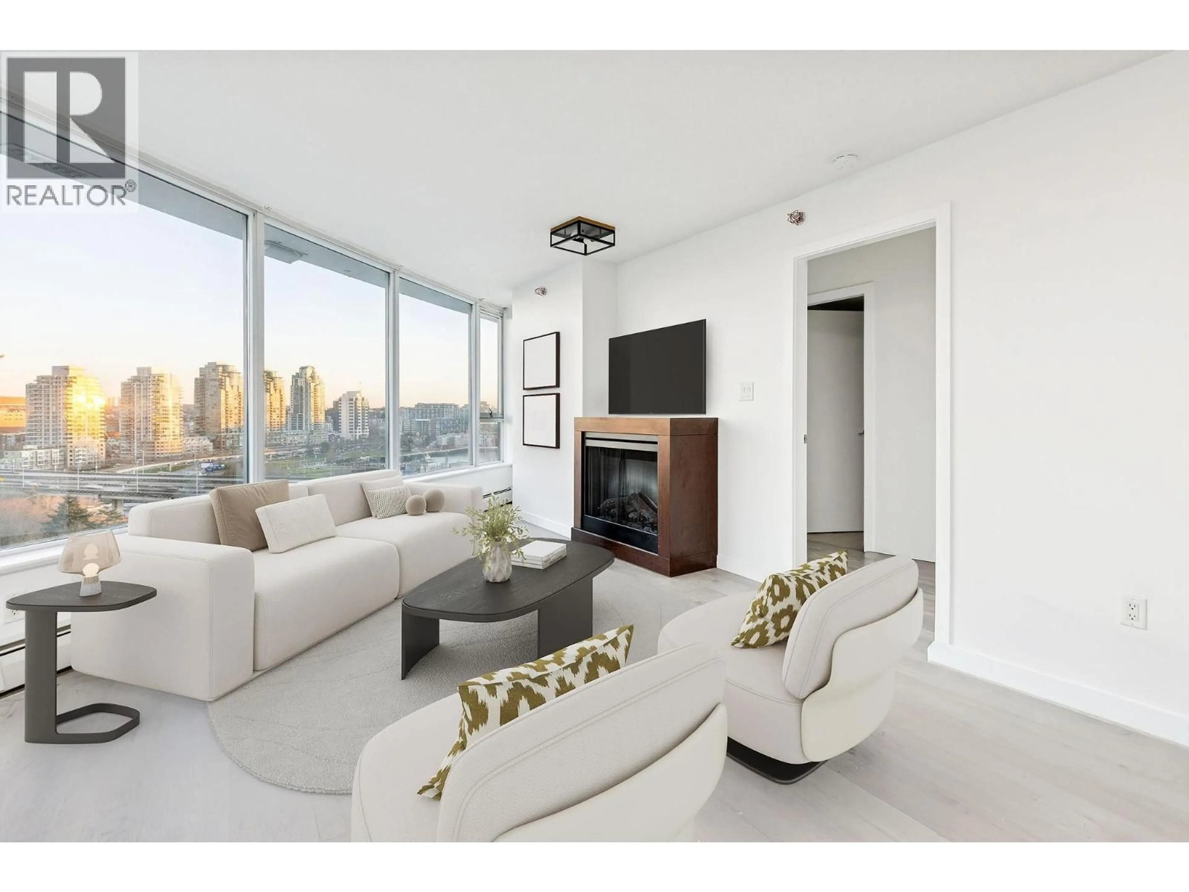 Living room with furniture, unknown for 1609 - 688 ABBOTT STREET, Vancouver British Columbia V6B0B9