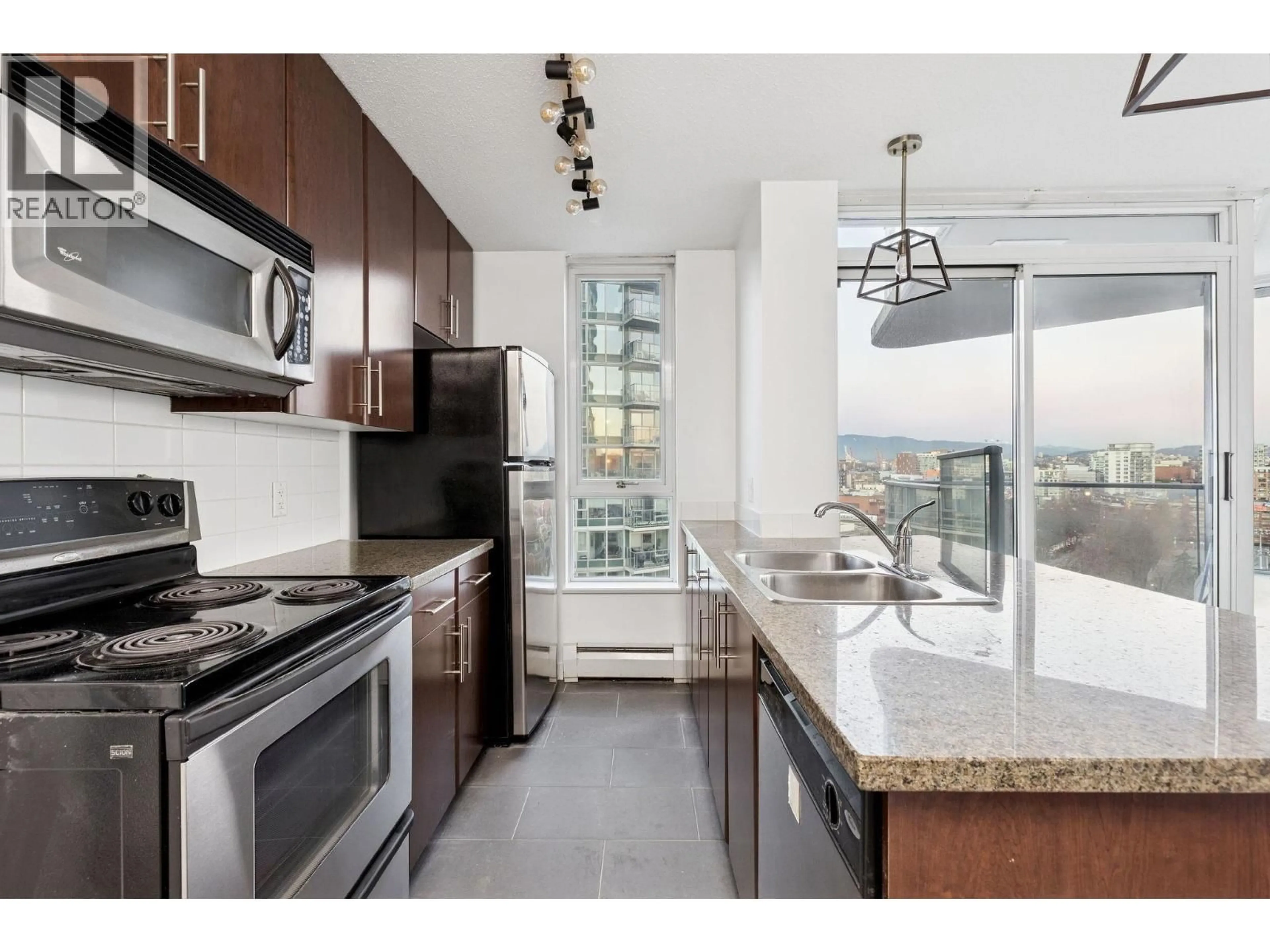 Standard kitchen, unknown for 1609 - 688 ABBOTT STREET, Vancouver British Columbia V6B0B9