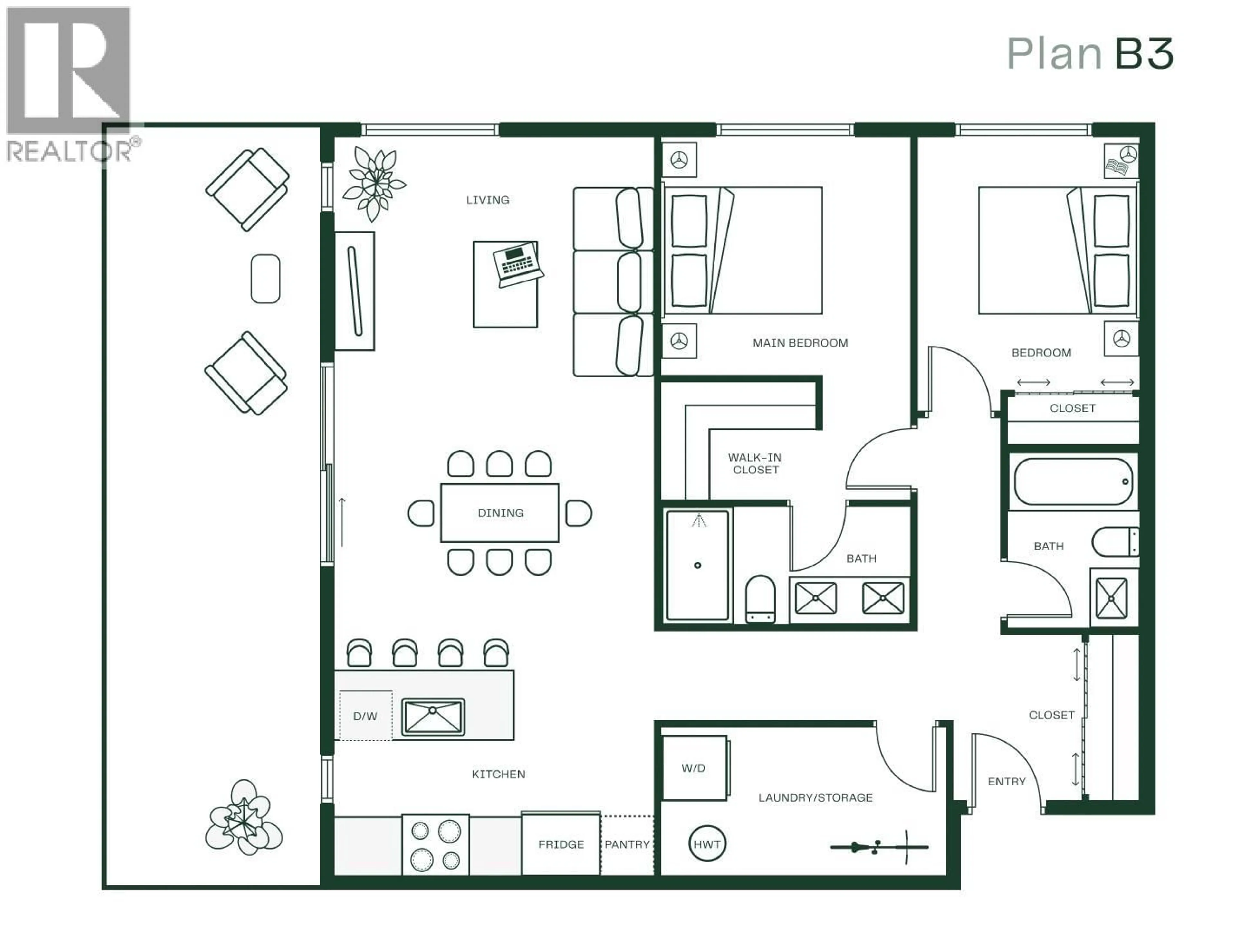 Floor plan for 511 - 1050 FINCH DRIVE, Squamish British Columbia V0V0V0