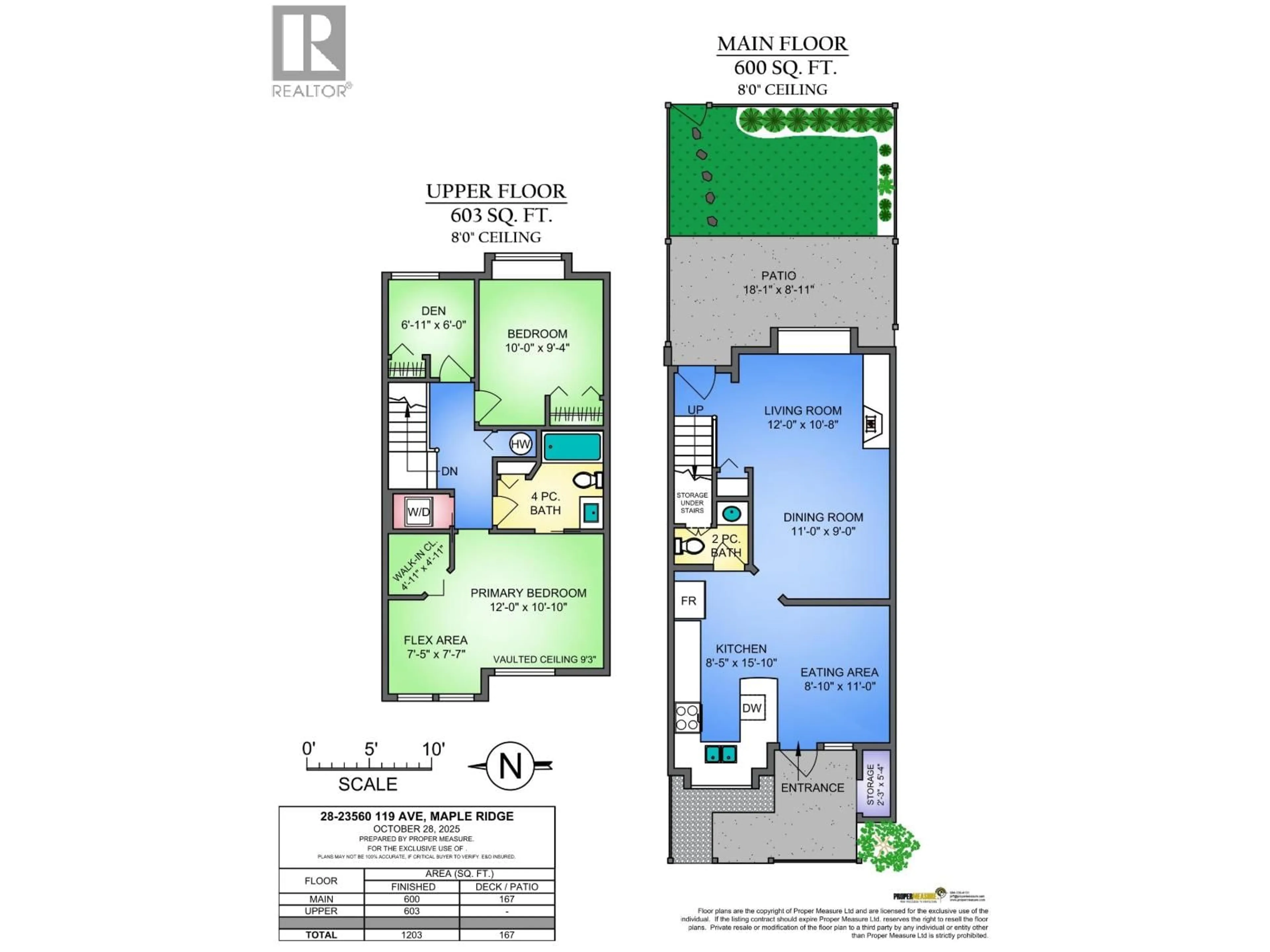 Floor plan for 28 - 23560 119 AVENUE, Maple Ridge British Columbia V4R2P5