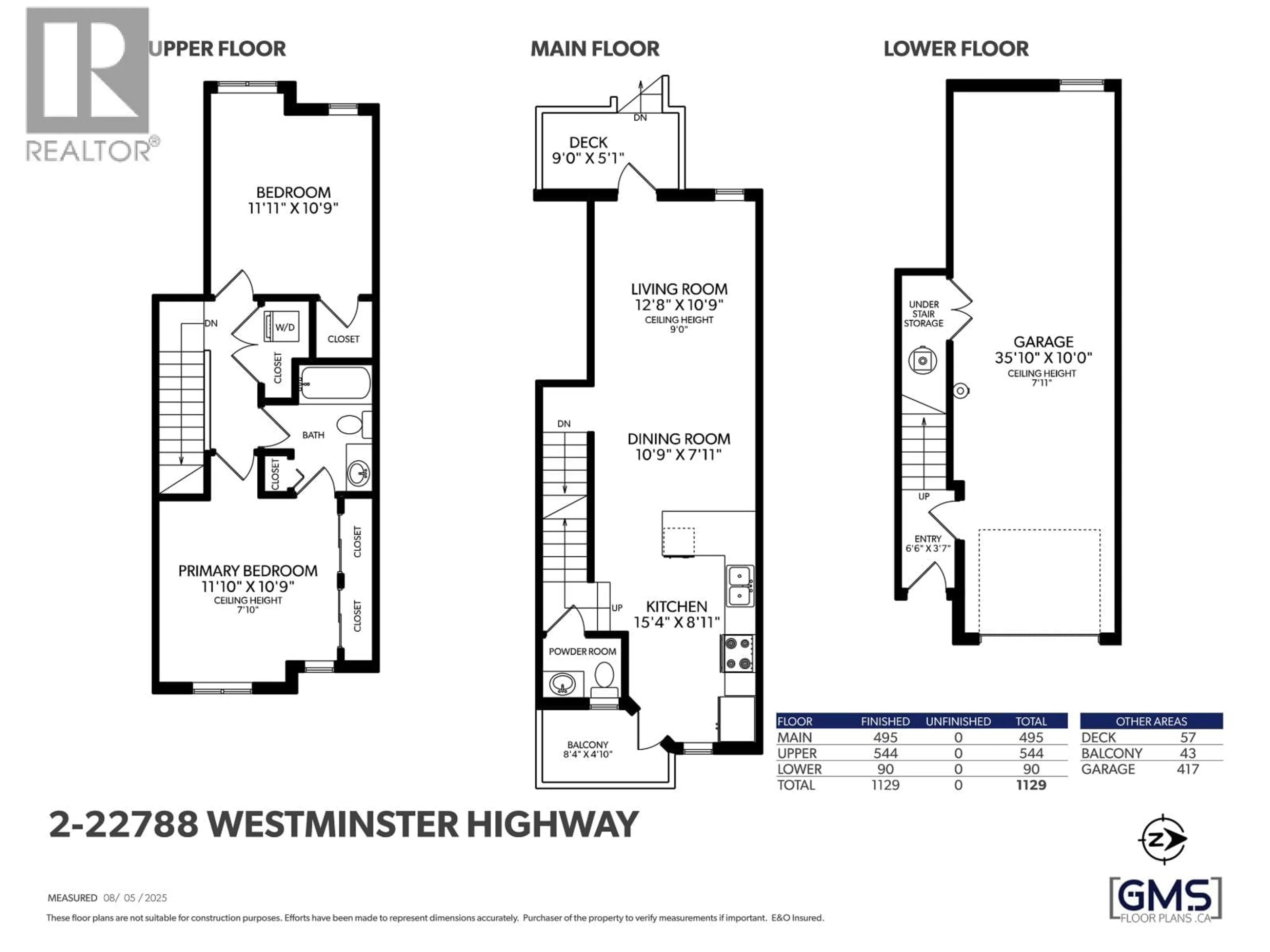 Floor plan for 2 - 22788 WESTMINSTER HIGHWAY, Richmond British Columbia V6V0B1