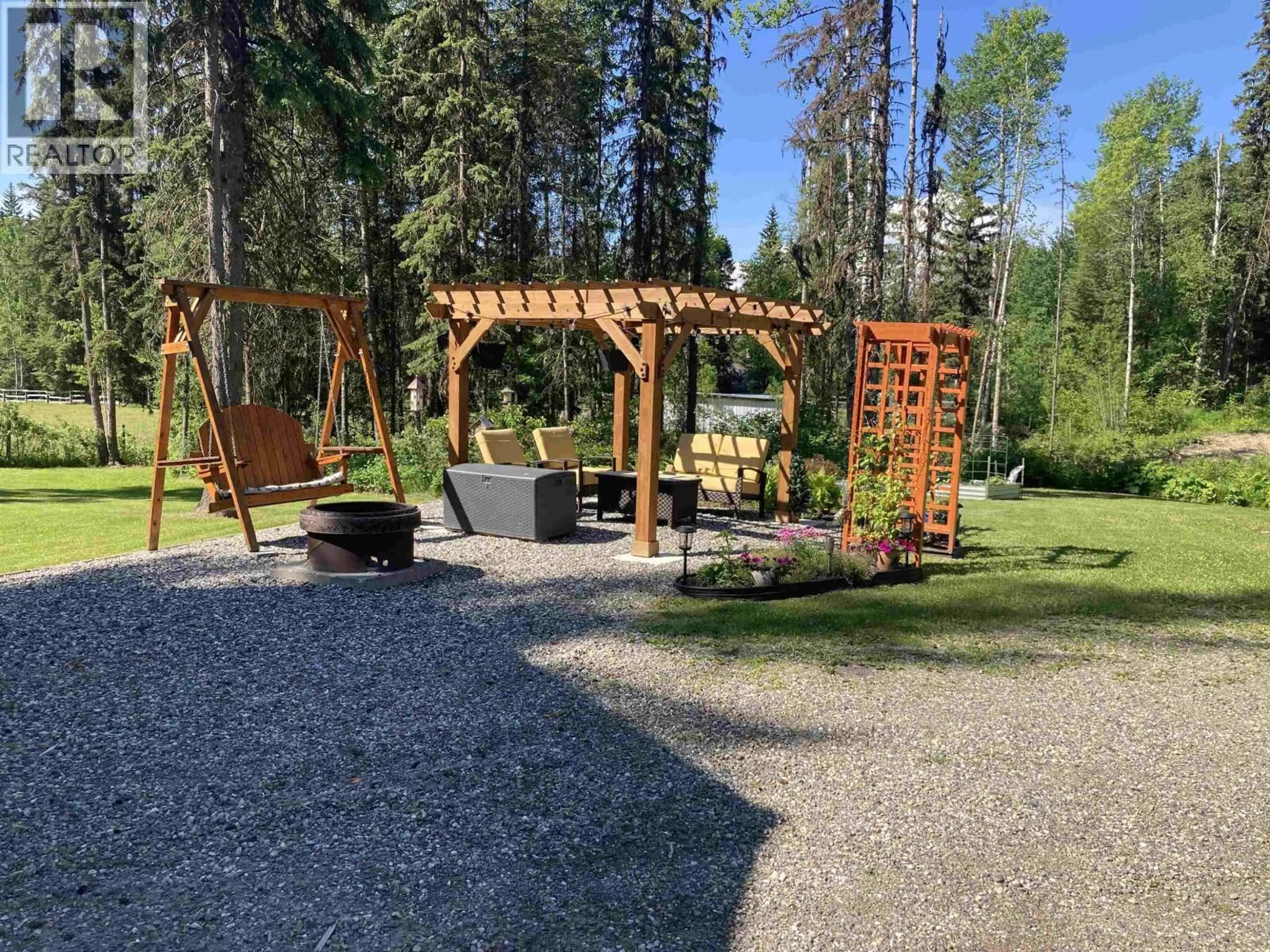 Patio, forest/trees view for 3479 LOLOFF ROAD, Quesnel British Columbia V2J6E5