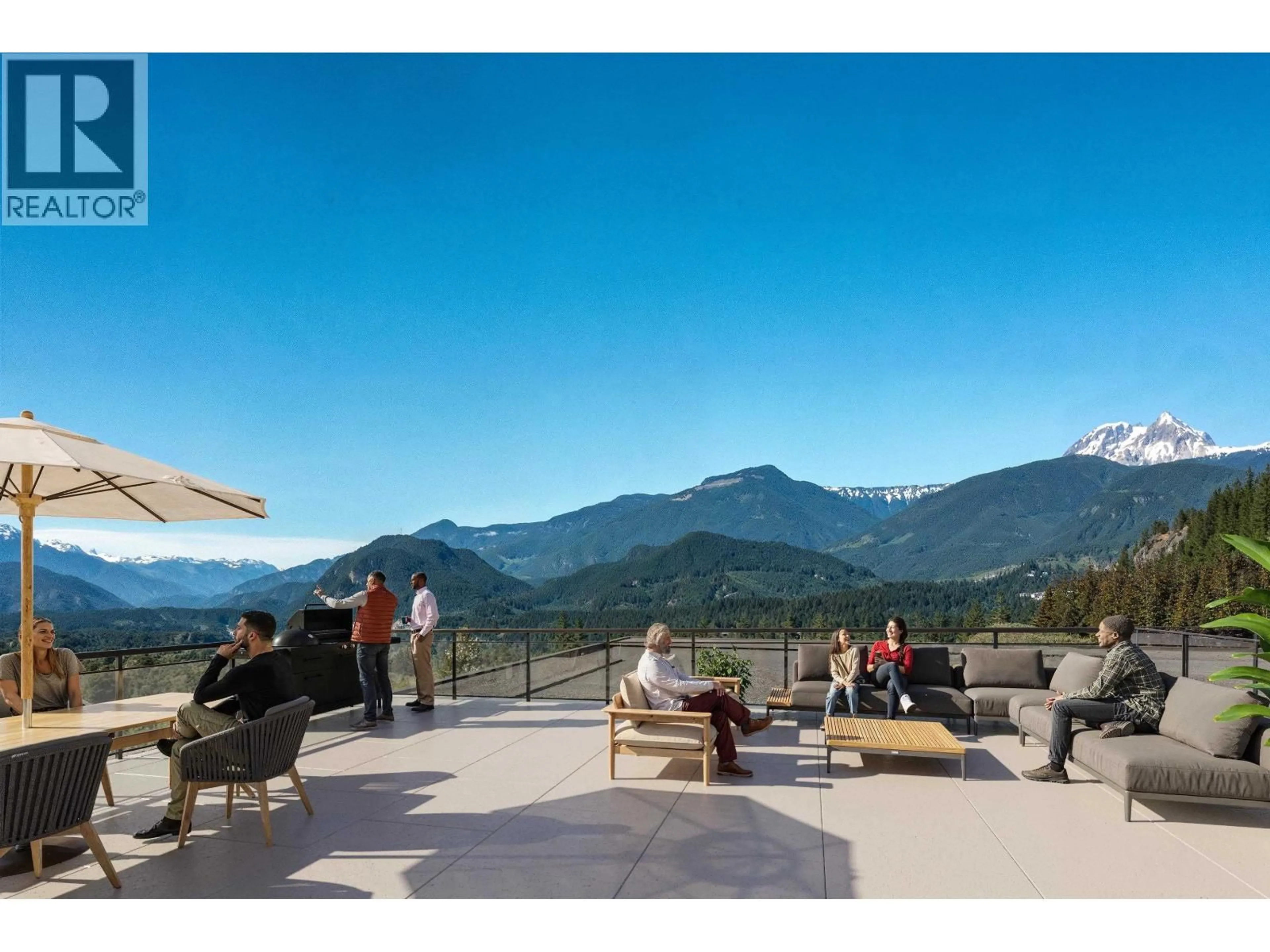 Patio, mountain view for 214 - 1050 FINCH DRIVE, Squamish British Columbia V0V0V0