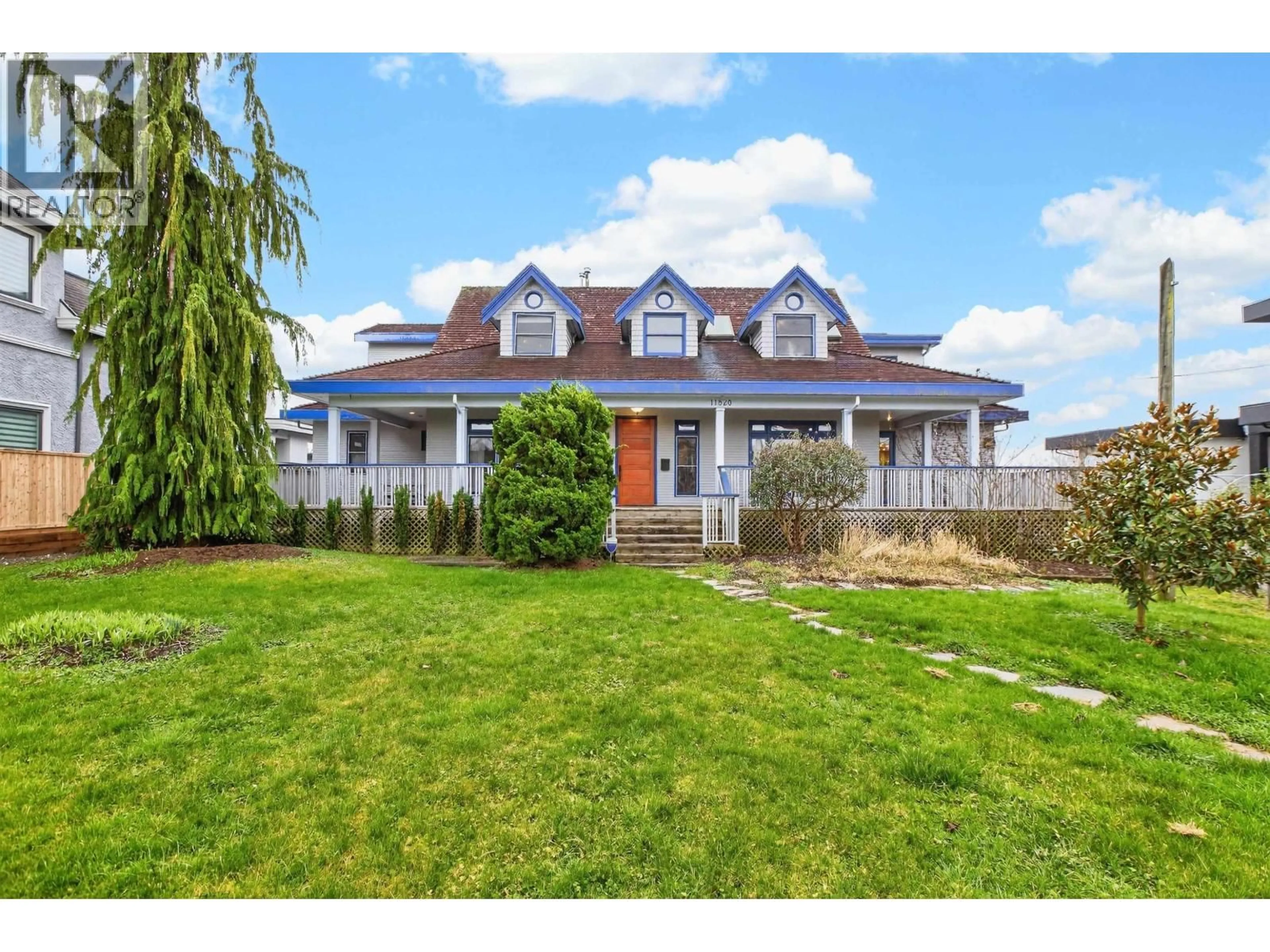 A pic from outside/outdoor area/front of a property/back of a property/a pic from drone, unknown for 11520 BLUNDELL ROAD, Richmond British Columbia V6Y1L3