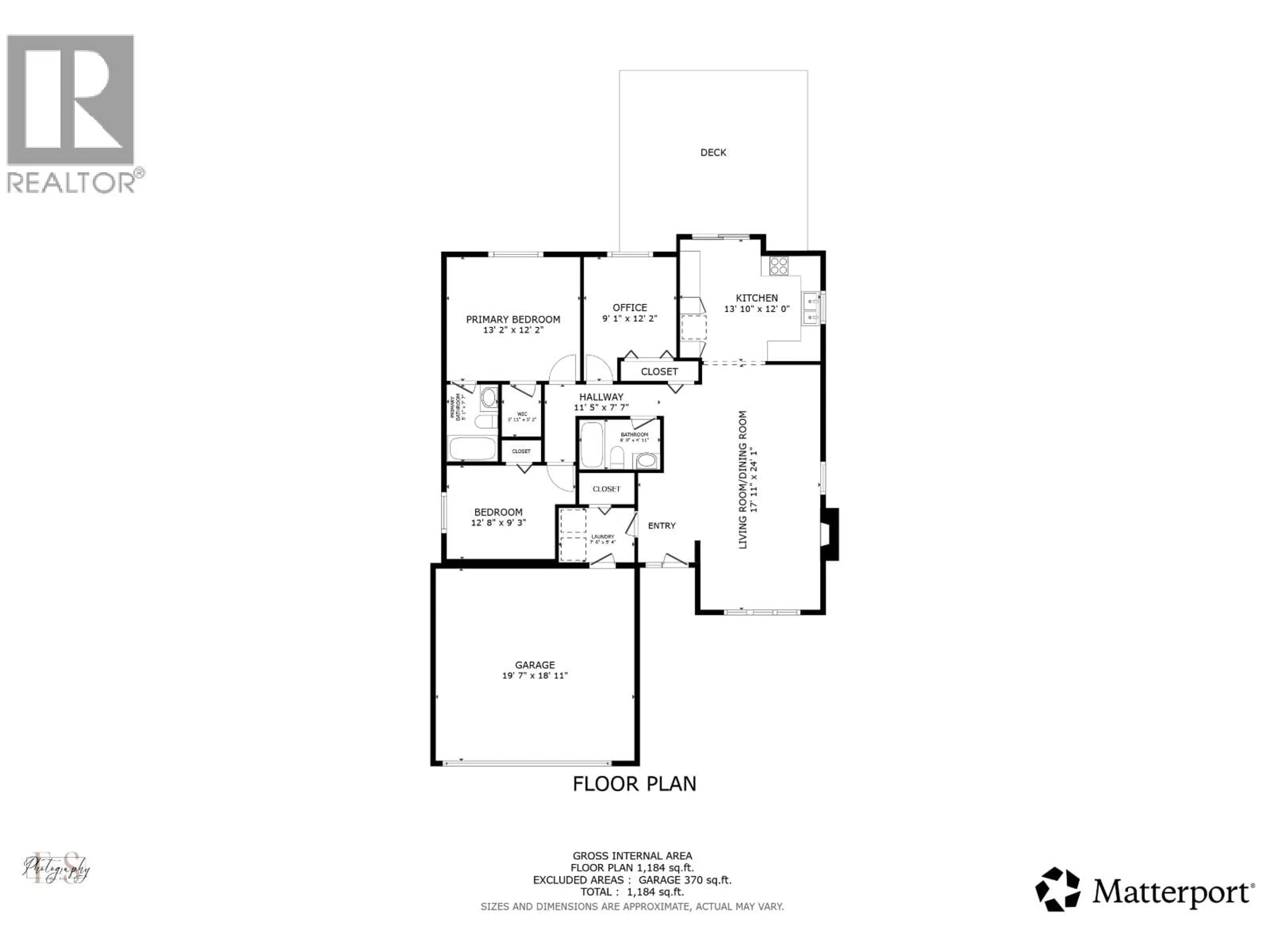 Floor plan for 11423 98 STREET, Fort St. John British Columbia V1J7B5