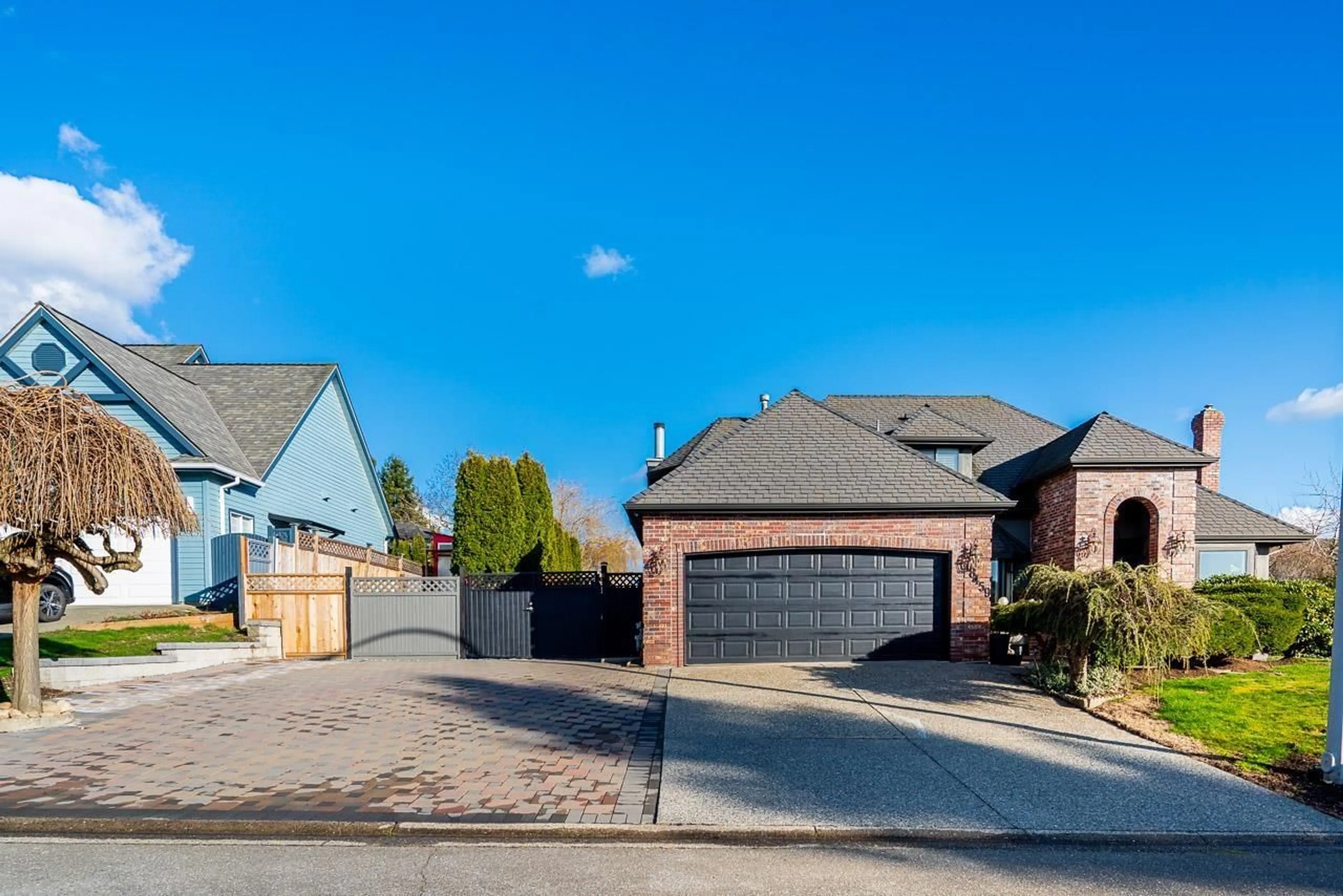 Home with brick exterior material, street for 18459 56A AVENUE, Surrey British Columbia V3S7E4