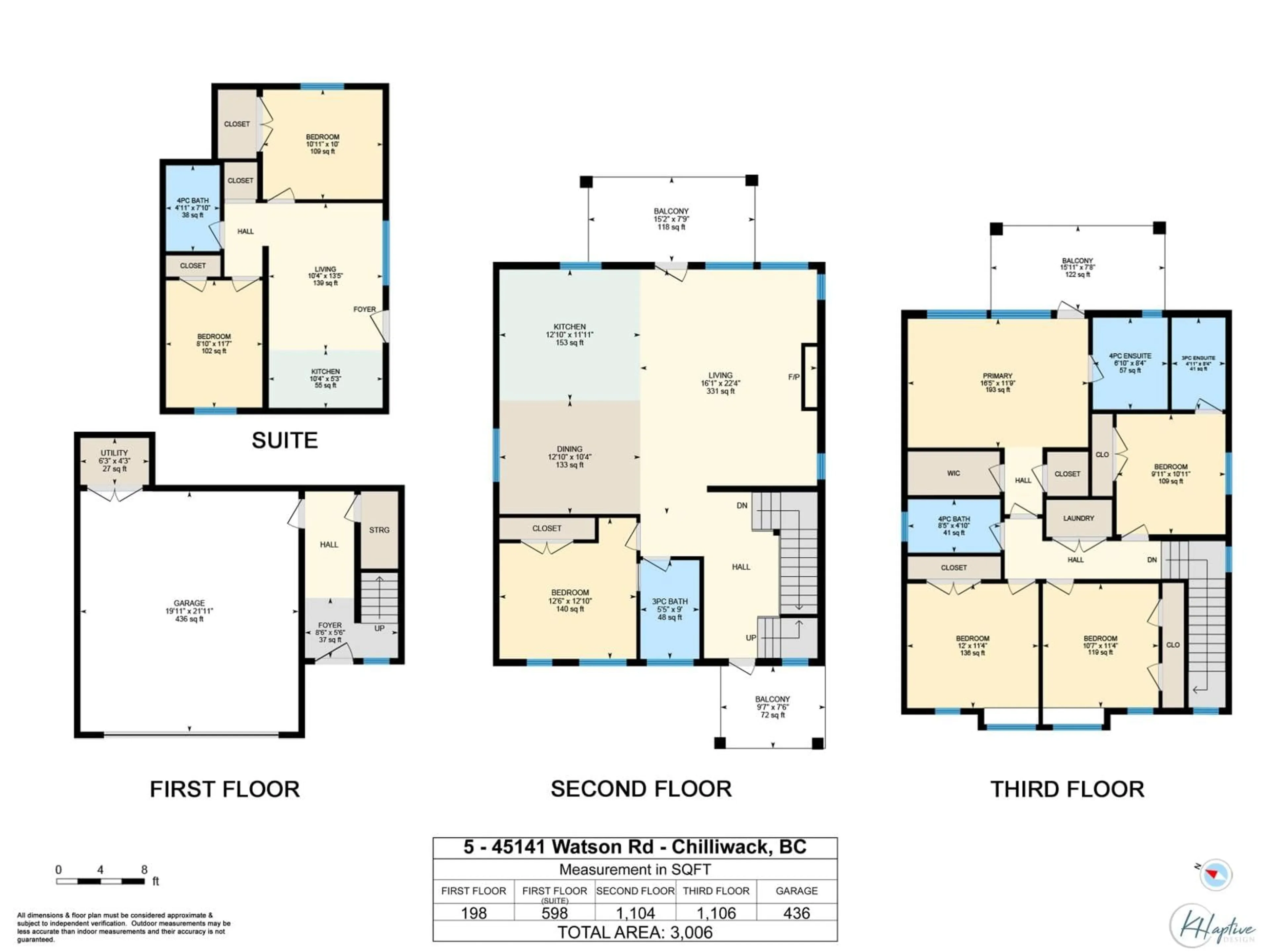 Floor plan for 7 - 45141 WATSON ROAD, Chilliwack British Columbia V2R6N2
