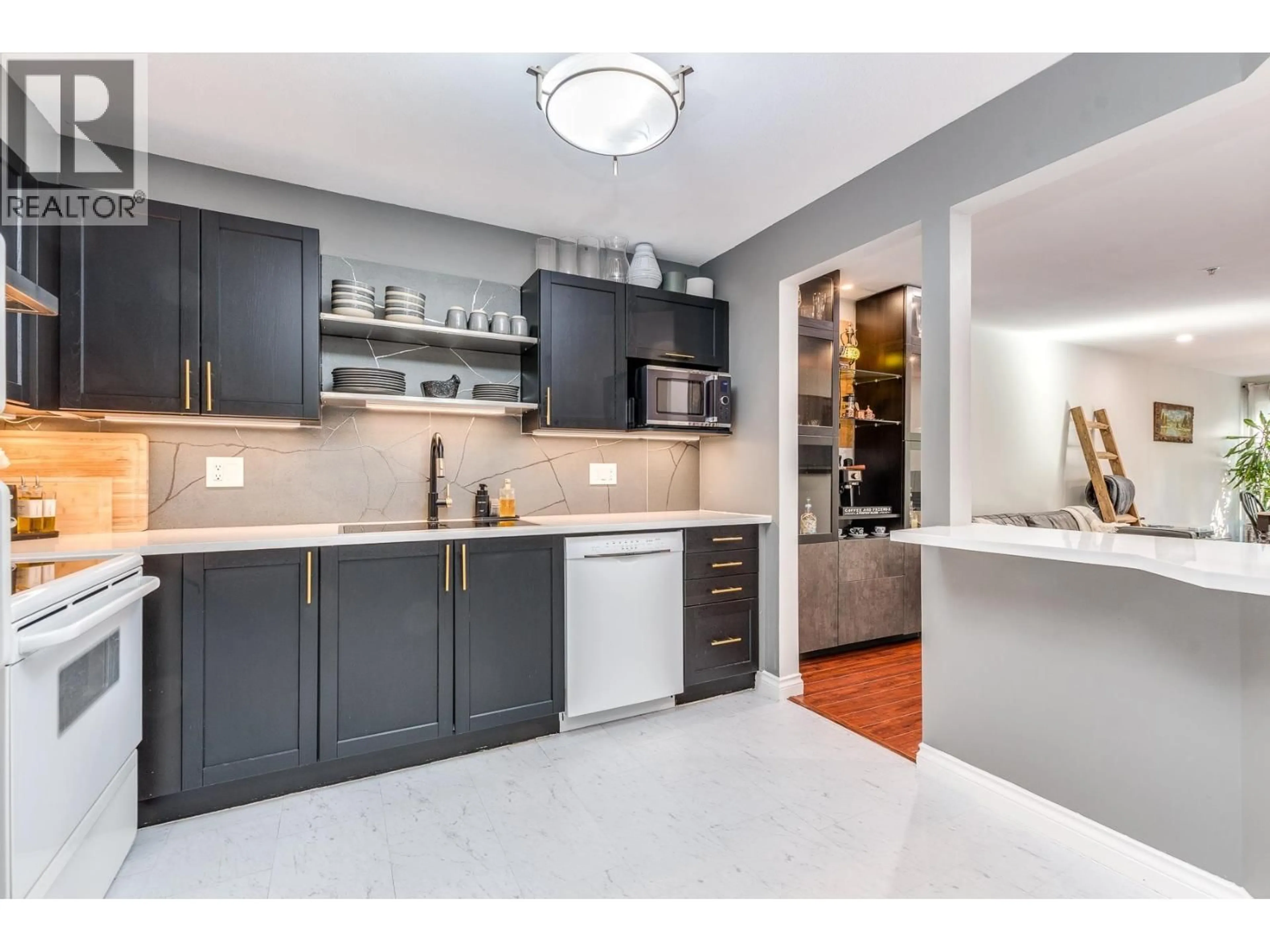 Open concept kitchen, unknown for 212 - 22233 RIVER ROAD, Maple Ridge British Columbia V2X3N7