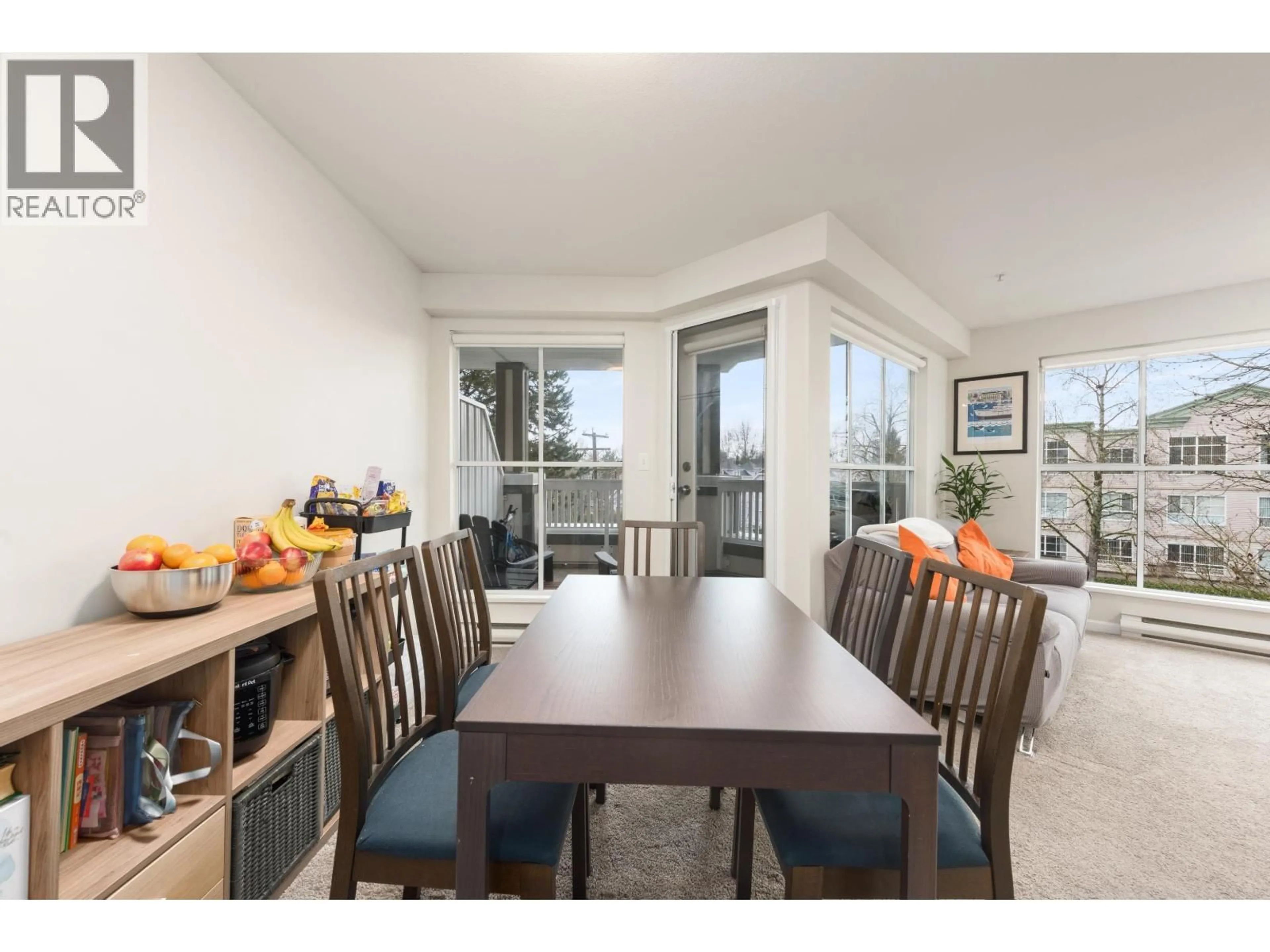 Dining room, wood/laminate floor for 304 - 8880 JONES ROAD, Richmond British Columbia V6Y3Z1