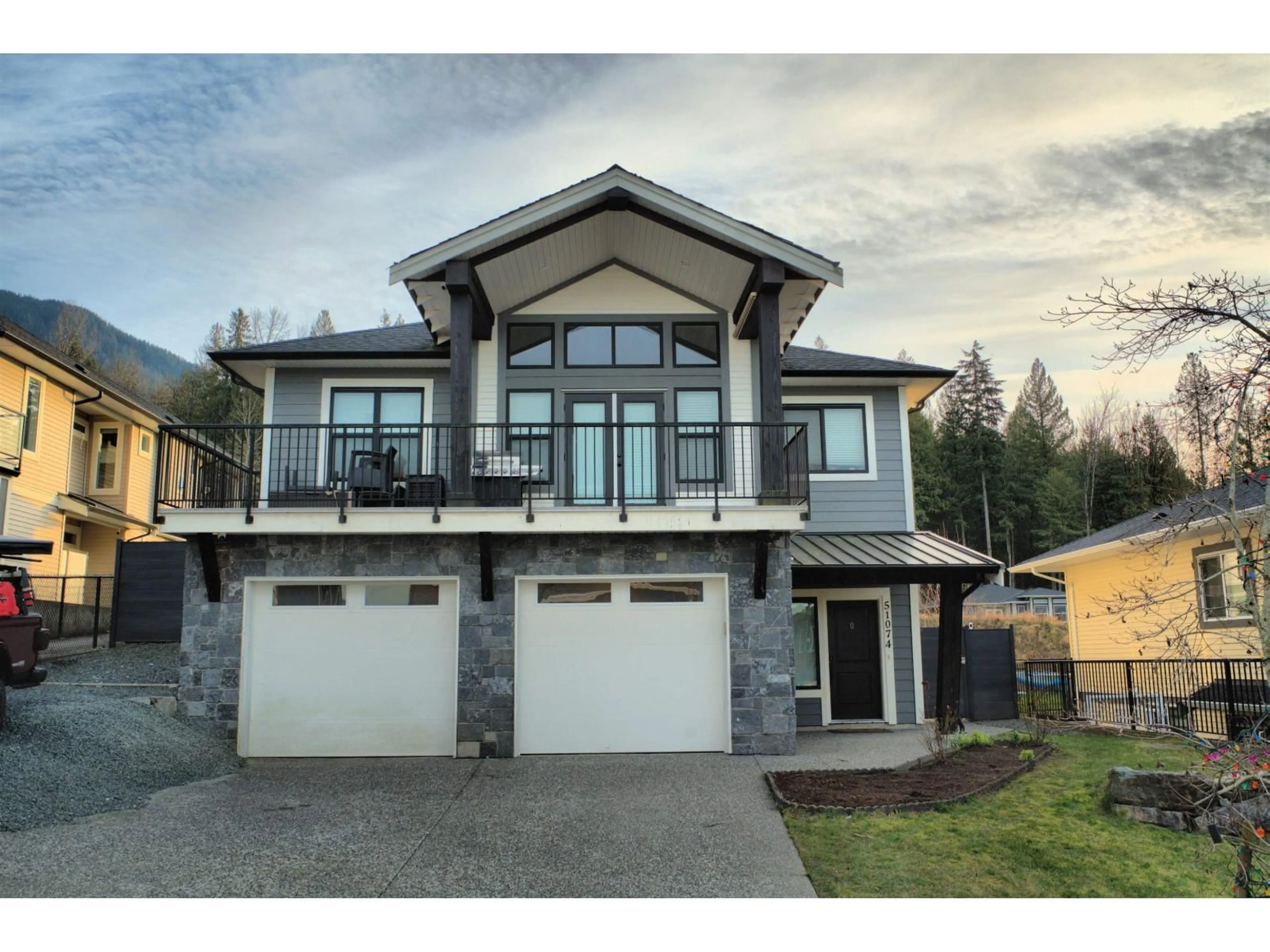 Home with vinyl exterior material, street for 51074 ZANDER PLACE, Chilliwack British Columbia V4Z0C1