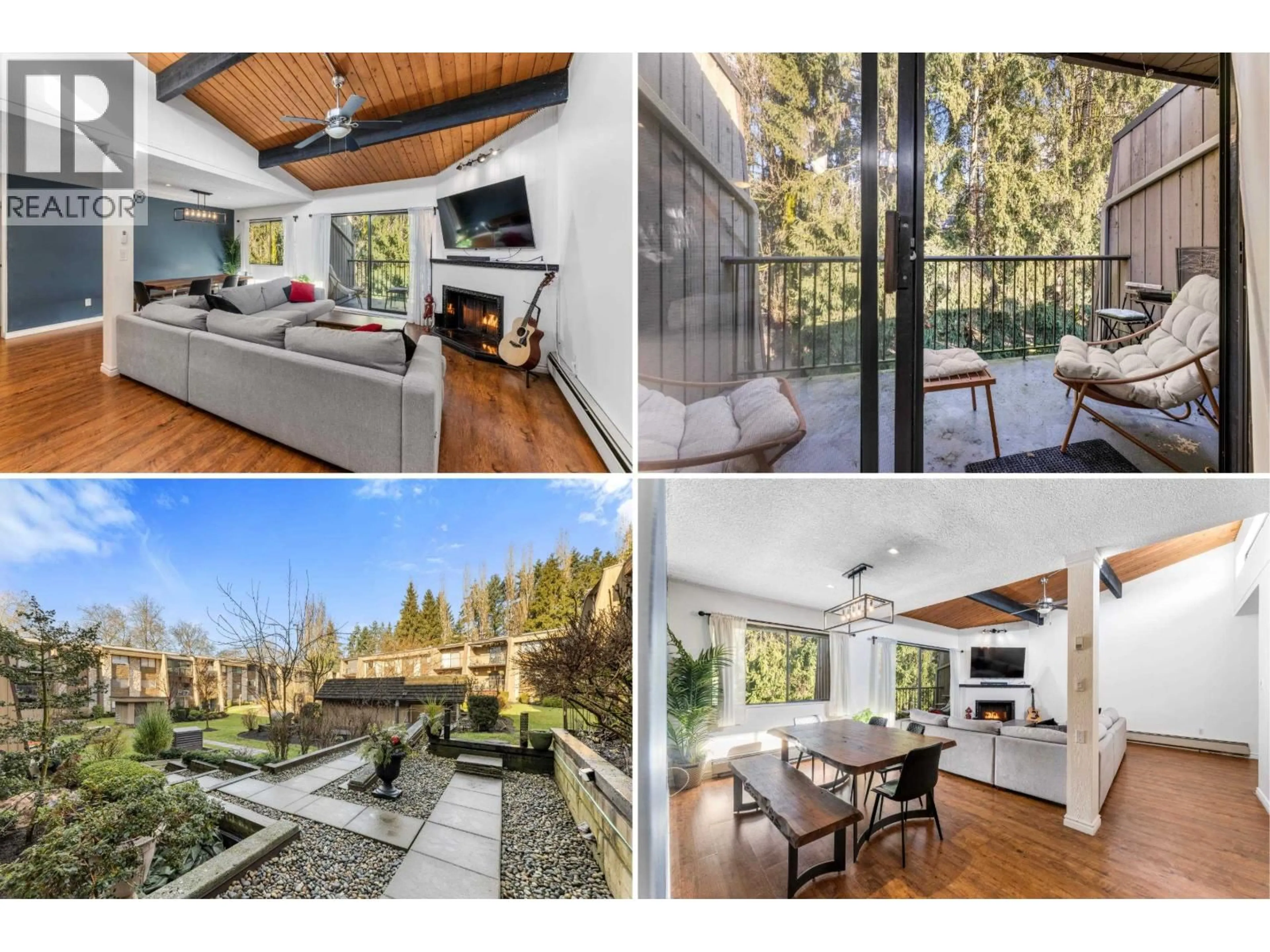 A pic from outside/outdoor area/front of a property/back of a property/a pic from drone, water/lake/river/ocean view for 327 - 9101 HORNE STREET, Burnaby British Columbia V3N4M3