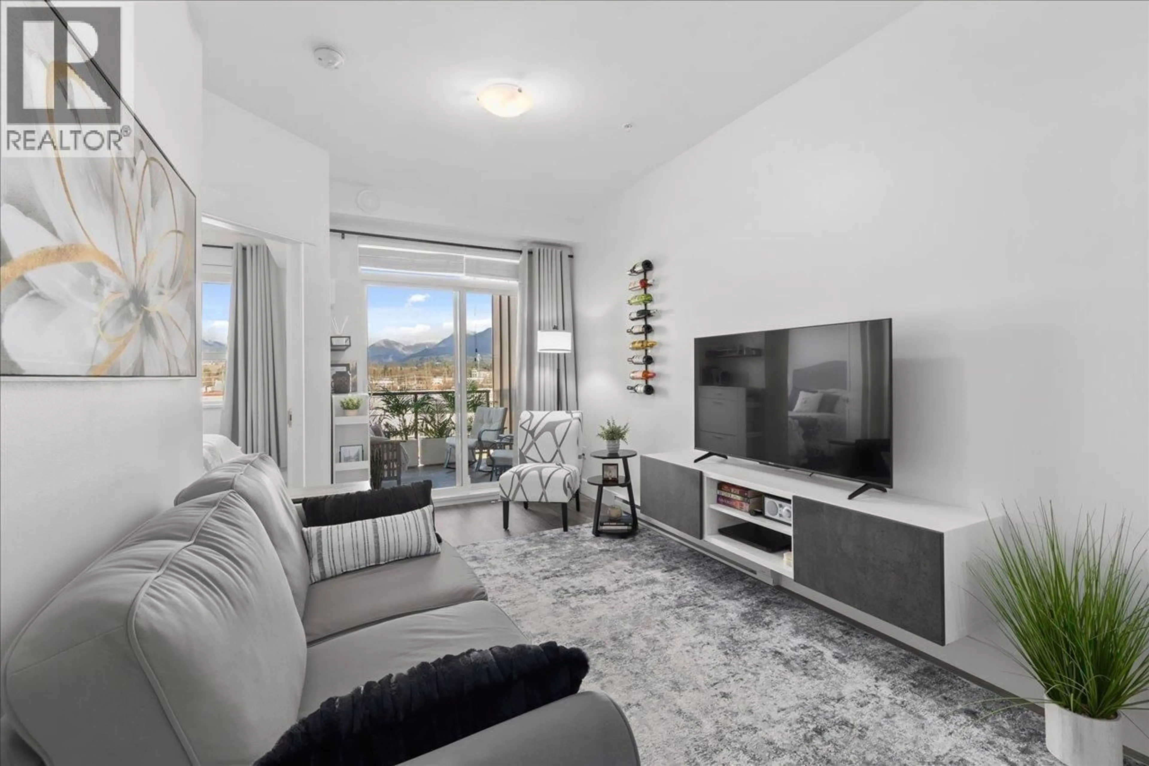 Living room with furniture, unknown for 4602 - 2180 KELLY AVENUE, Port Coquitlam British Columbia V3C0L1