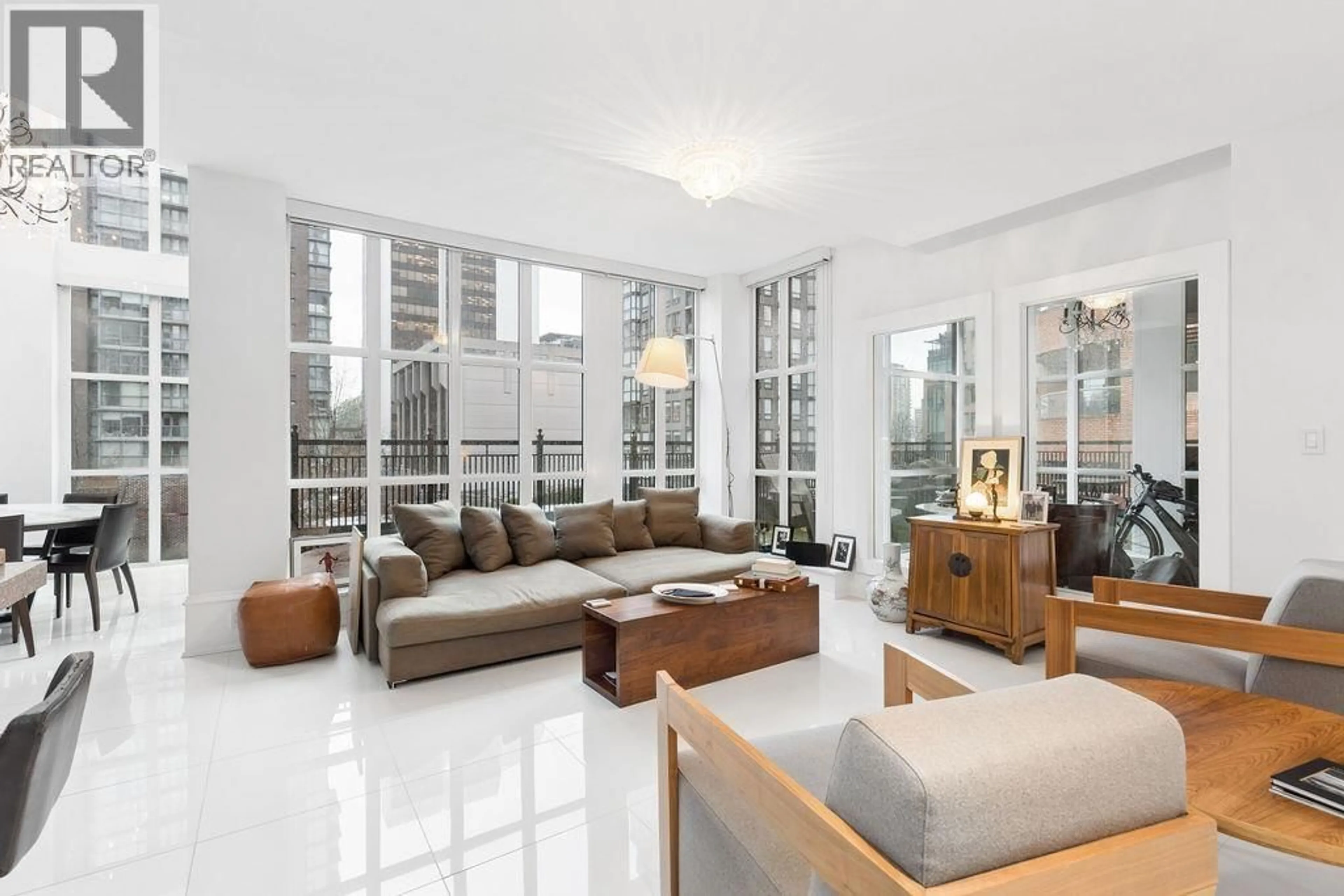 Living room with furniture, unknown for PH2 - 1102 HORNBY STREET, Vancouver British Columbia V6Z1V8