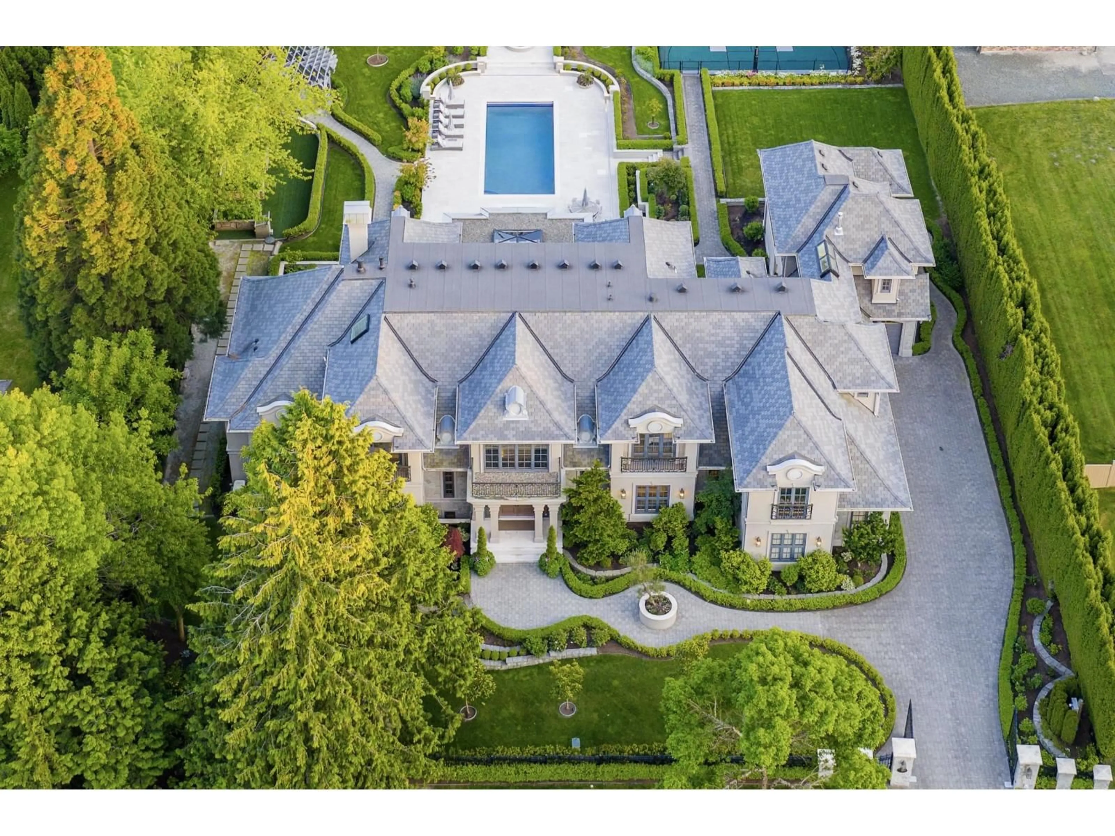 A pic from outside/outdoor area/front of a property/back of a property/a pic from drone, street for 18256 21A AVENUE, Surrey British Columbia V3Z9W2