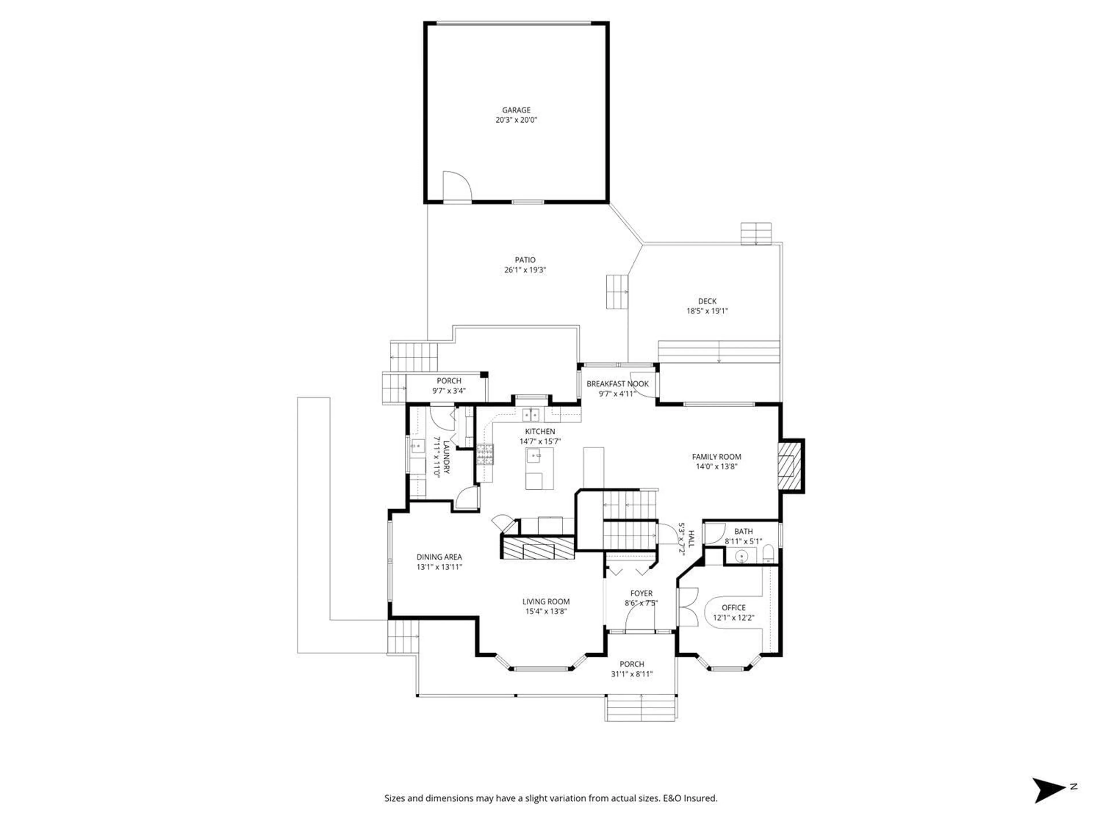 Floor plan for 4655 217A STREET, Langley British Columbia V3A2N8
