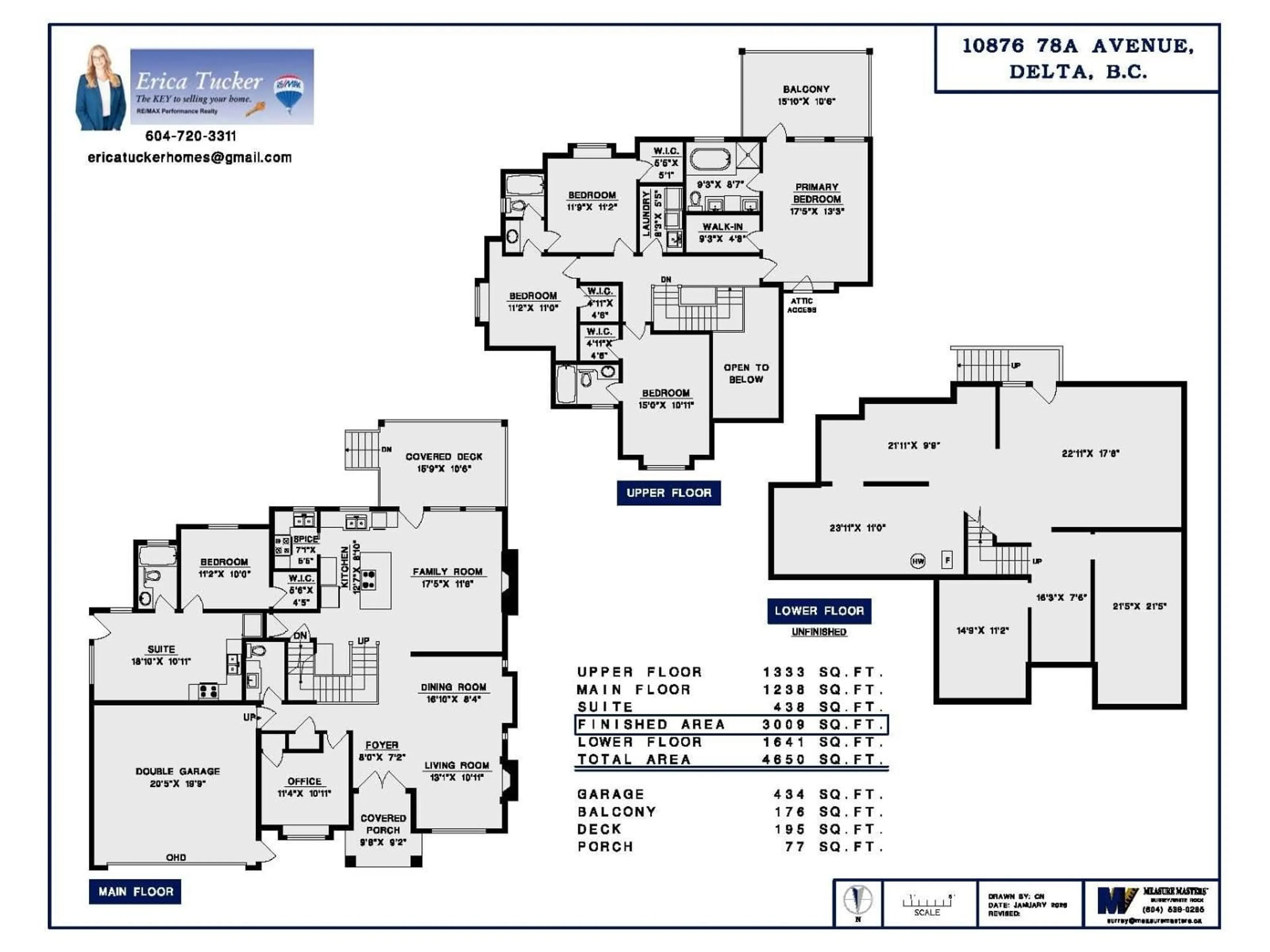 Floor plan for 10876 78A AVENUE, Delta British Columbia V4C1N5