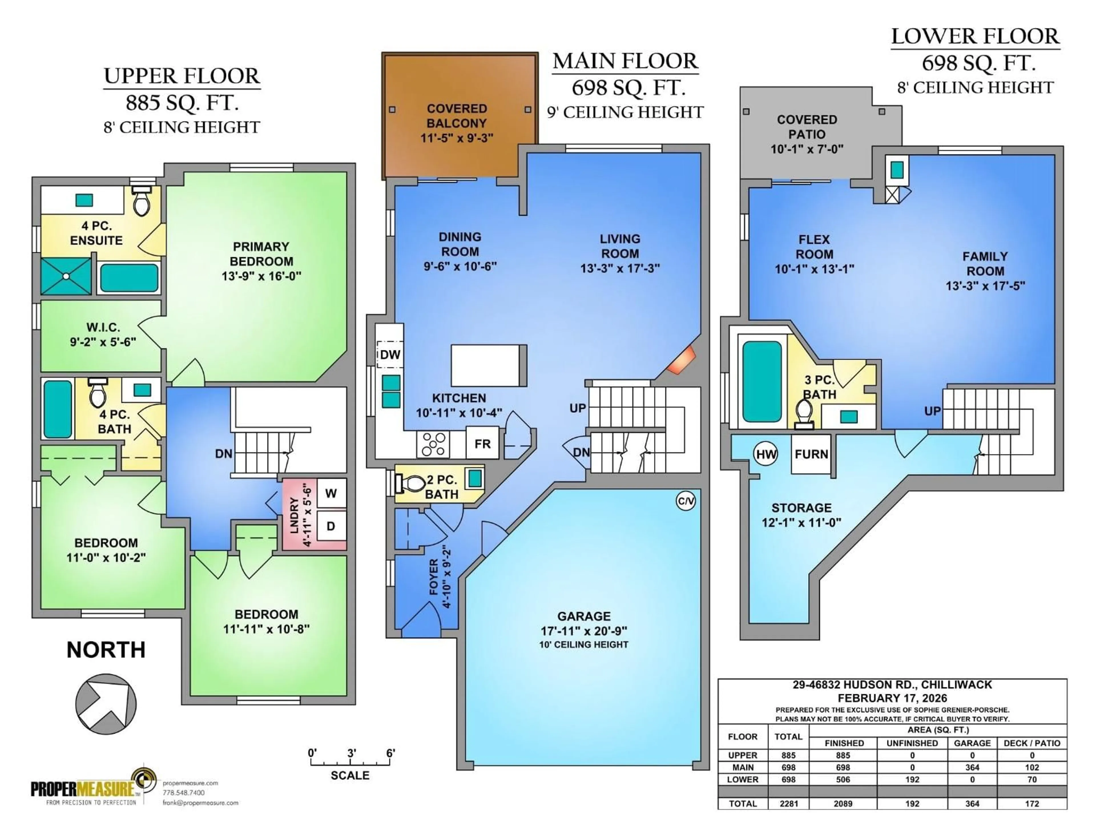 Floor plan for 29 - 46832 HUDSON ROAD, Chilliwack British Columbia V2R0L9