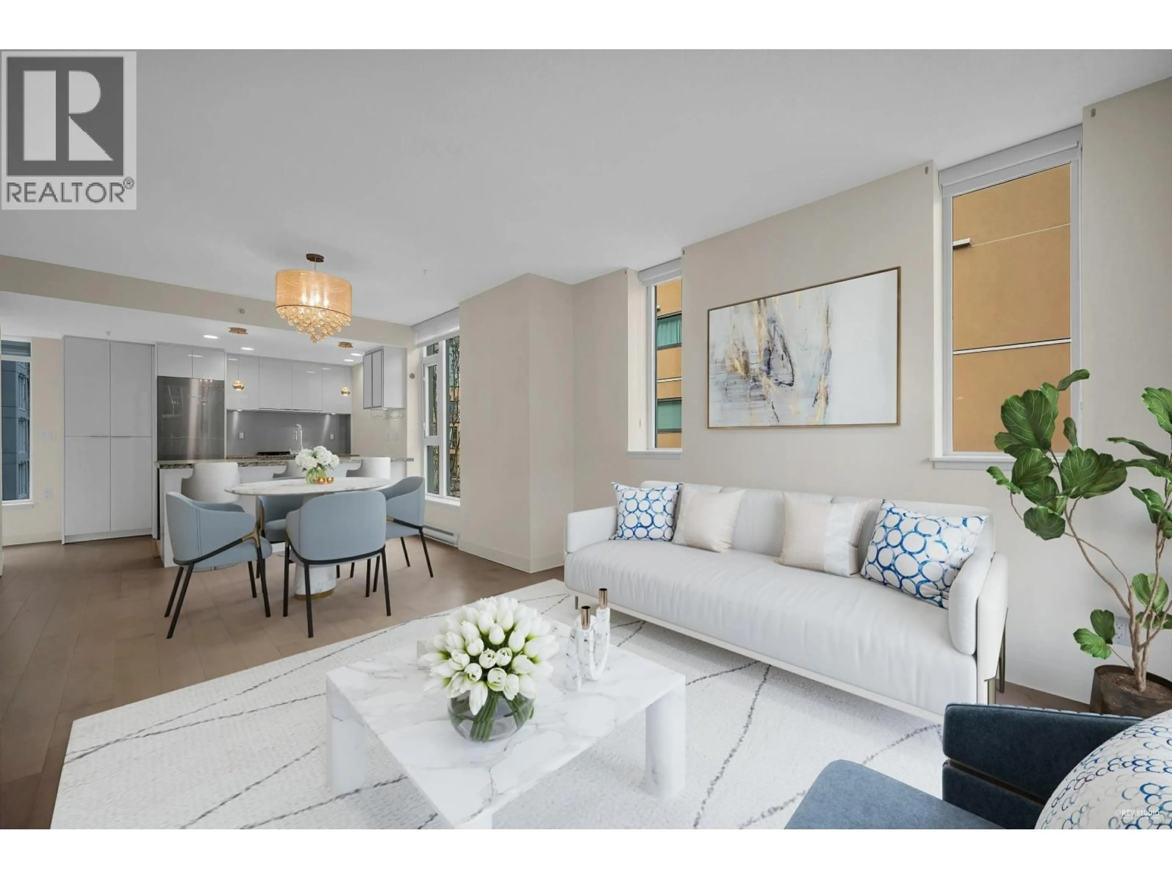 Living room with furniture, unknown for 406 - 1133 HOMER STREET, Vancouver British Columbia V6B0B1