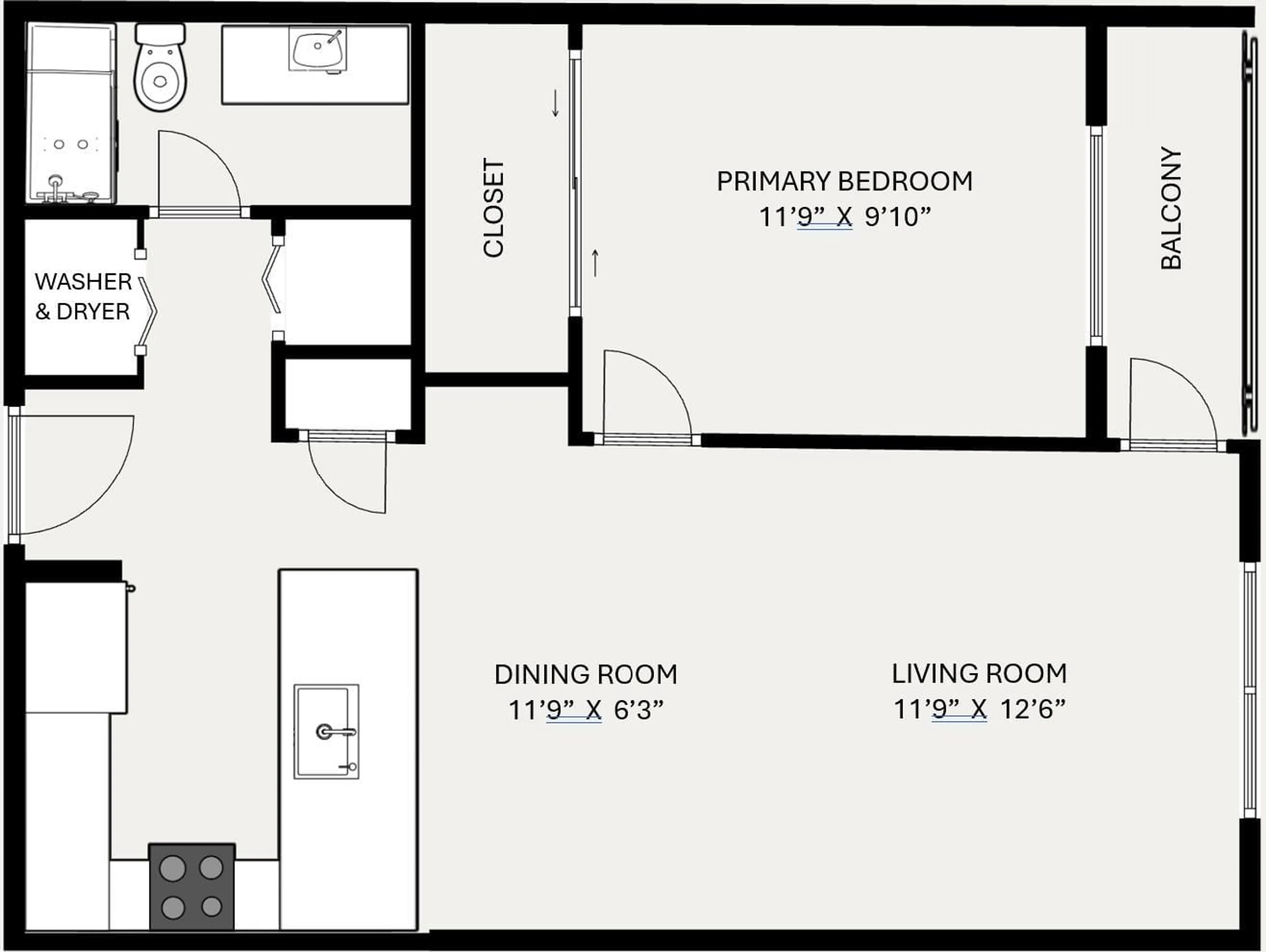 Floor plan for 319 - 7511 120 STREET, Delta British Columbia V4C0C1