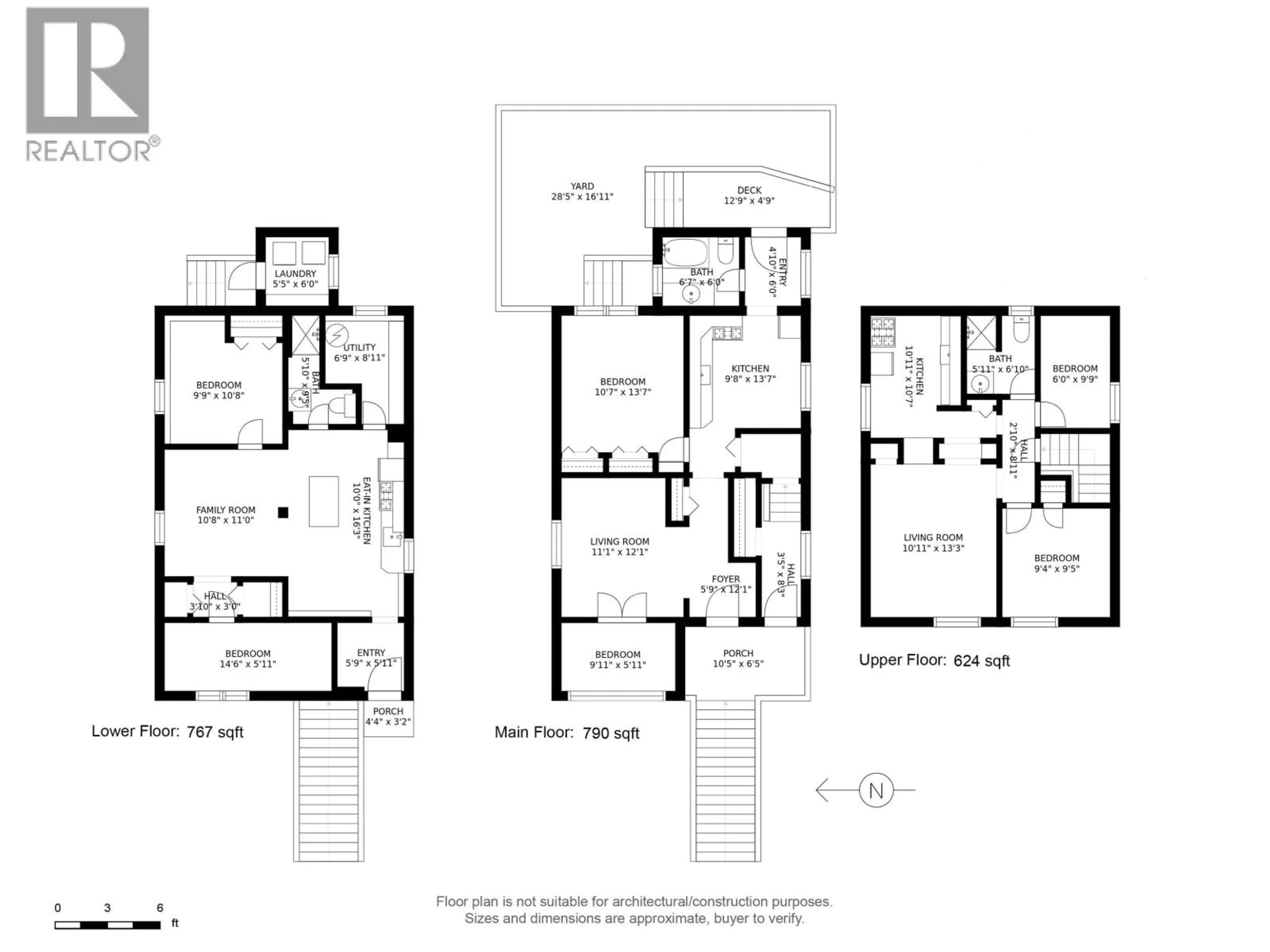 Floor plan for 1620 MCLEAN DRIVE, Vancouver British Columbia V5L3P3