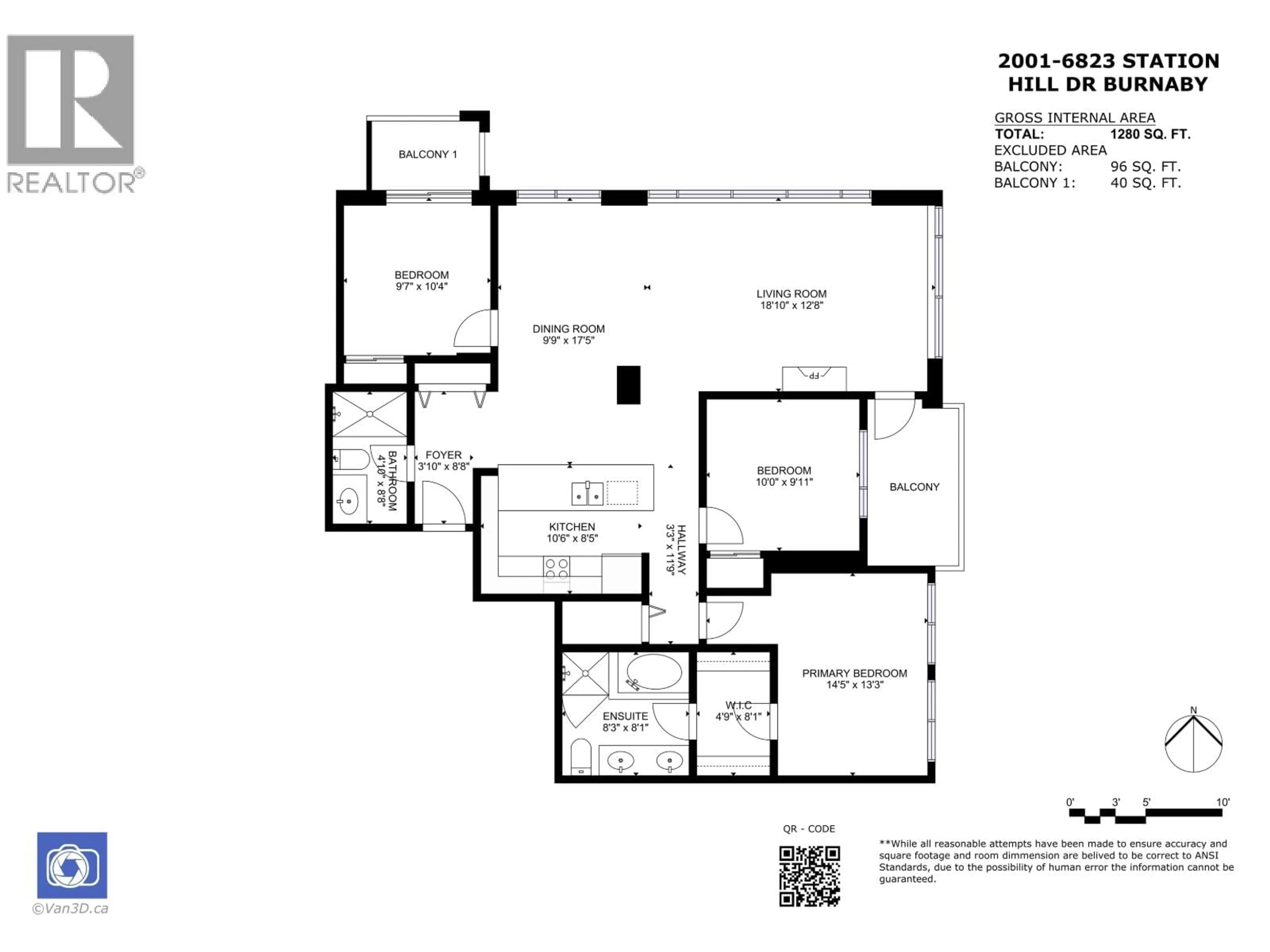 Floor plan for 2001 - 6823 STATION HILL DRIVE, Burnaby British Columbia V3N0A9
