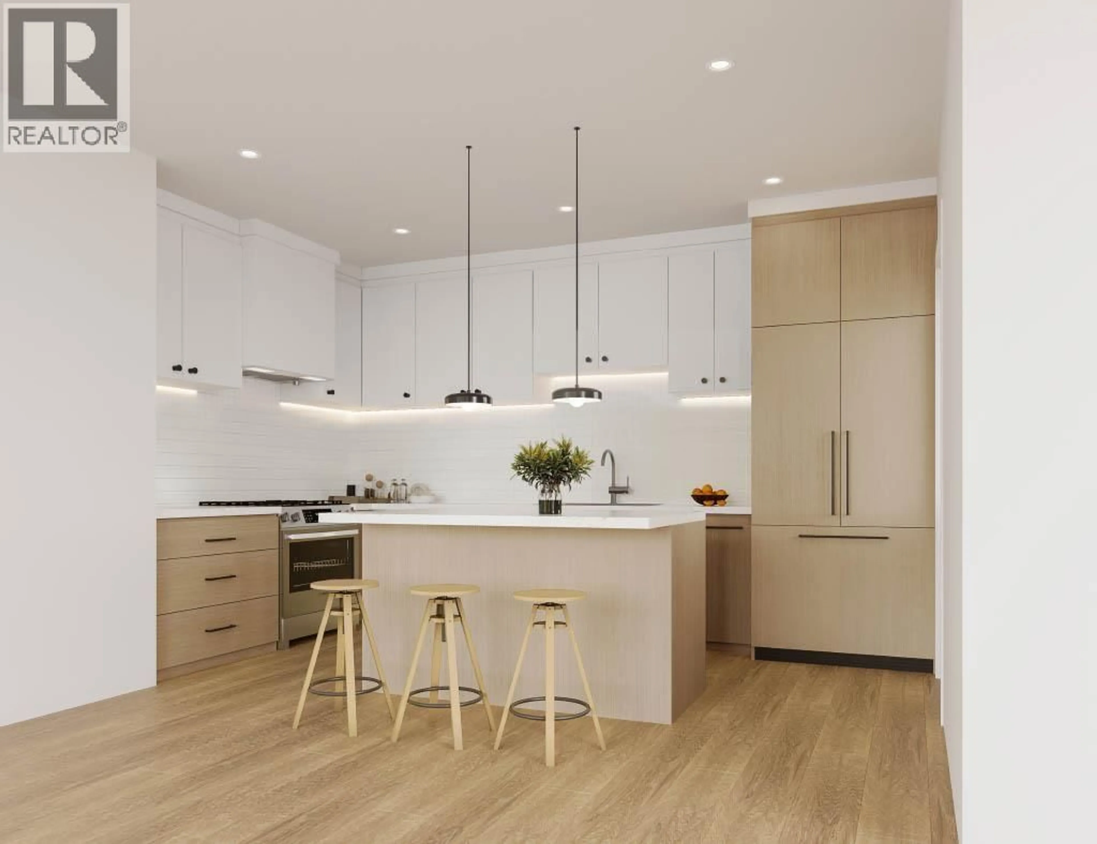 Contemporary kitchen, wood/laminate floor for 7 - 2808 ST. GEORGE STREET, Port Moody British Columbia V3H2H3