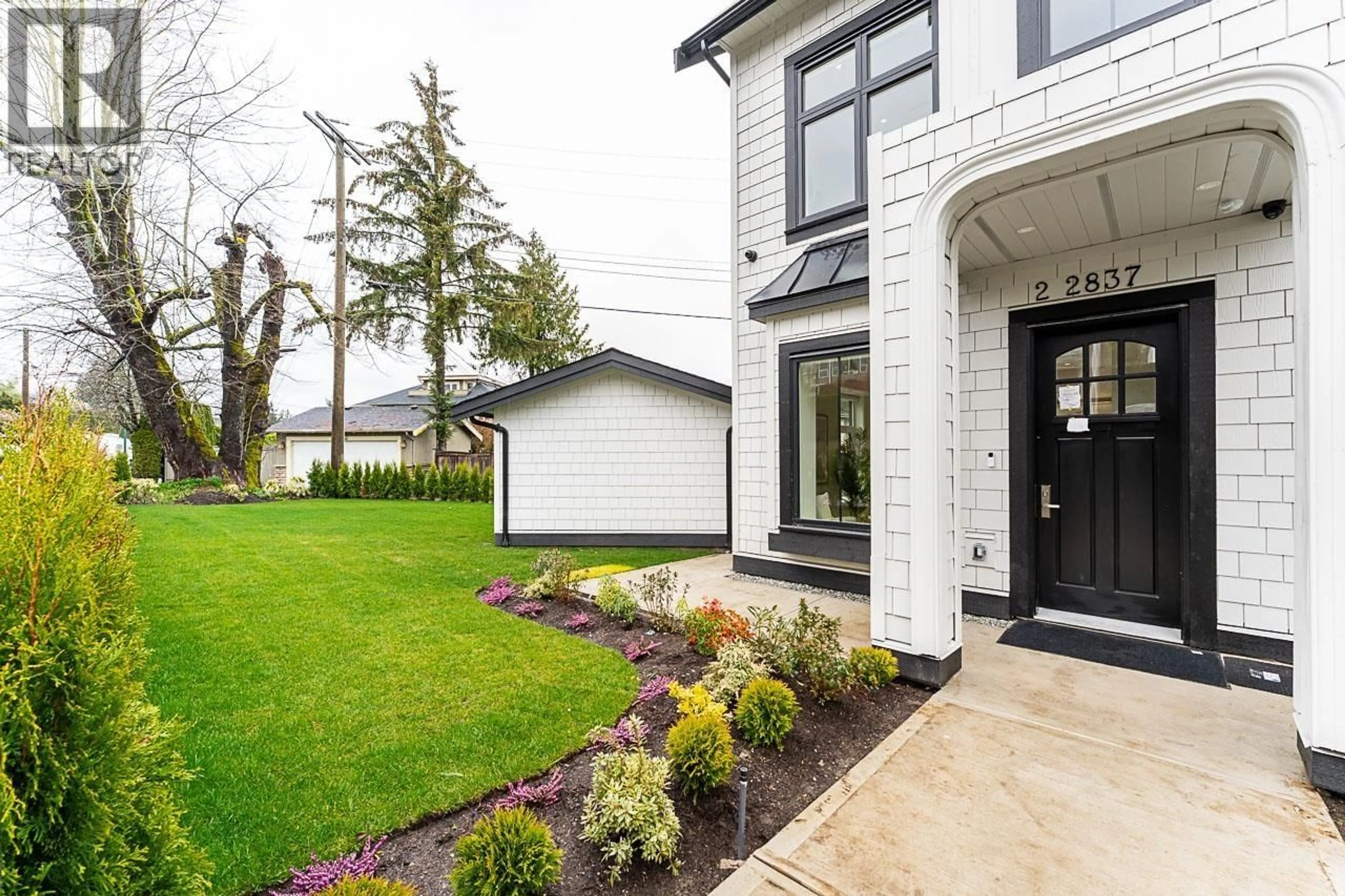 Home with brick exterior material, street for 2 - 2837 OLIVER CRESCENT, Vancouver British Columbia V6L1T1