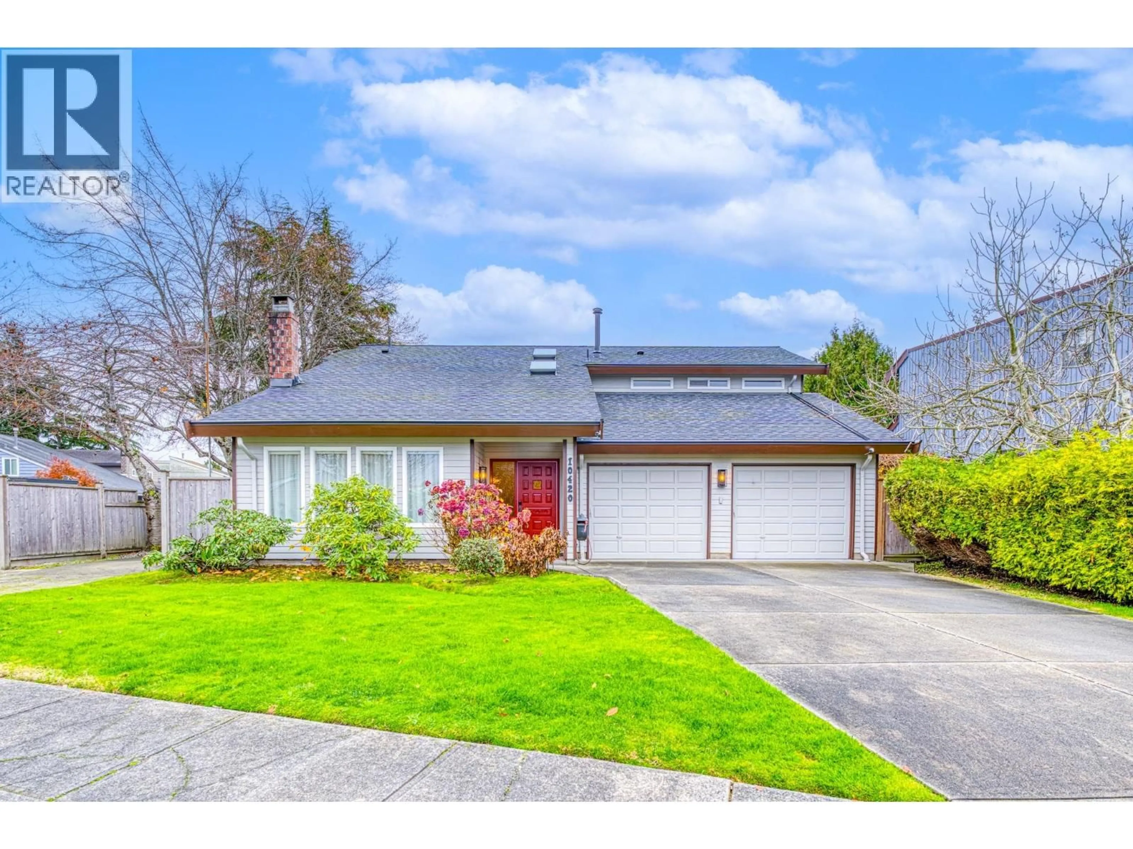 Home with vinyl exterior material, street for 10420 TRURO DRIVE, Richmond British Columbia V7E5B4