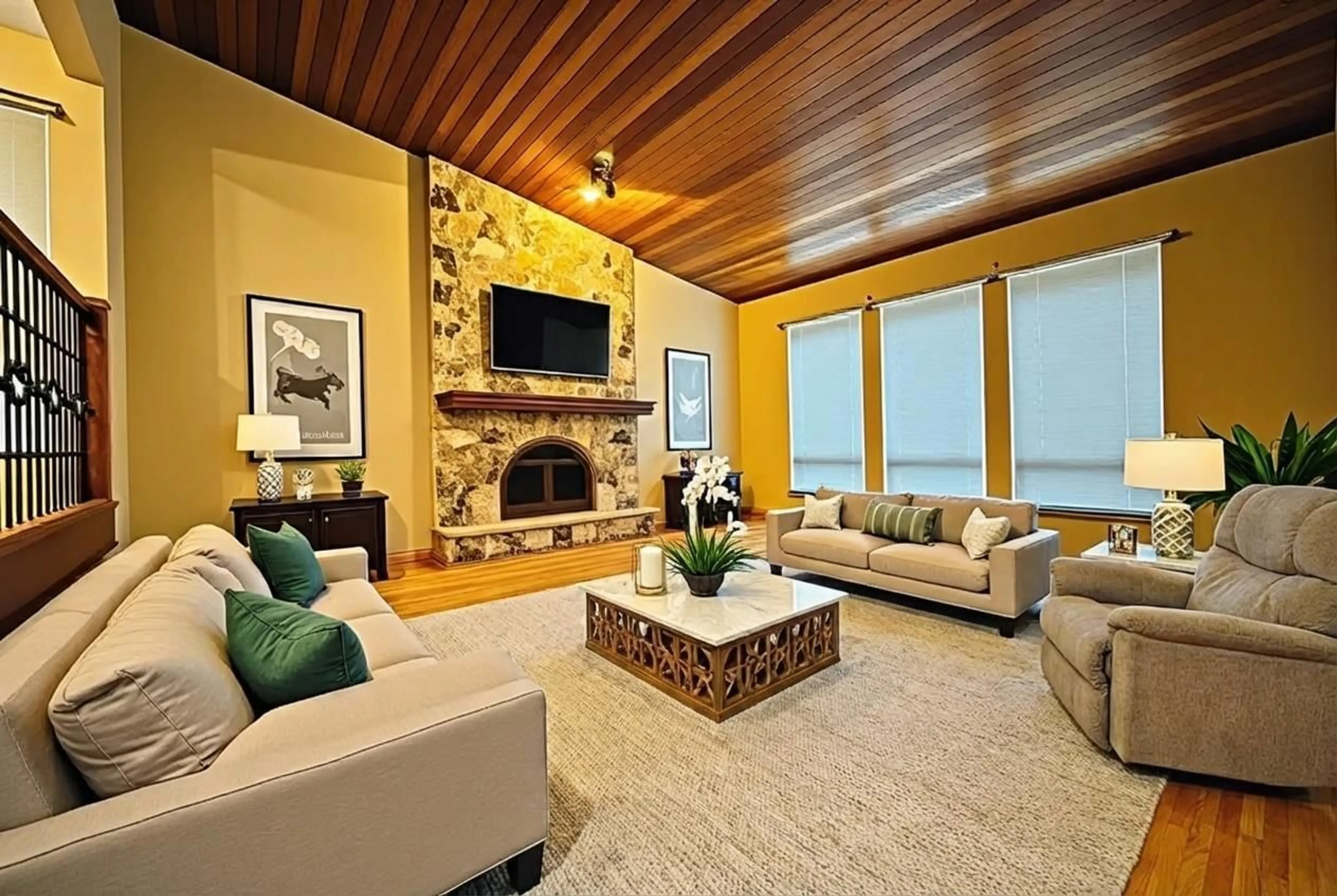 Living room with furniture, unknown for 6830 CEDARBROOK PLACE, Delta British Columbia V4E3C5