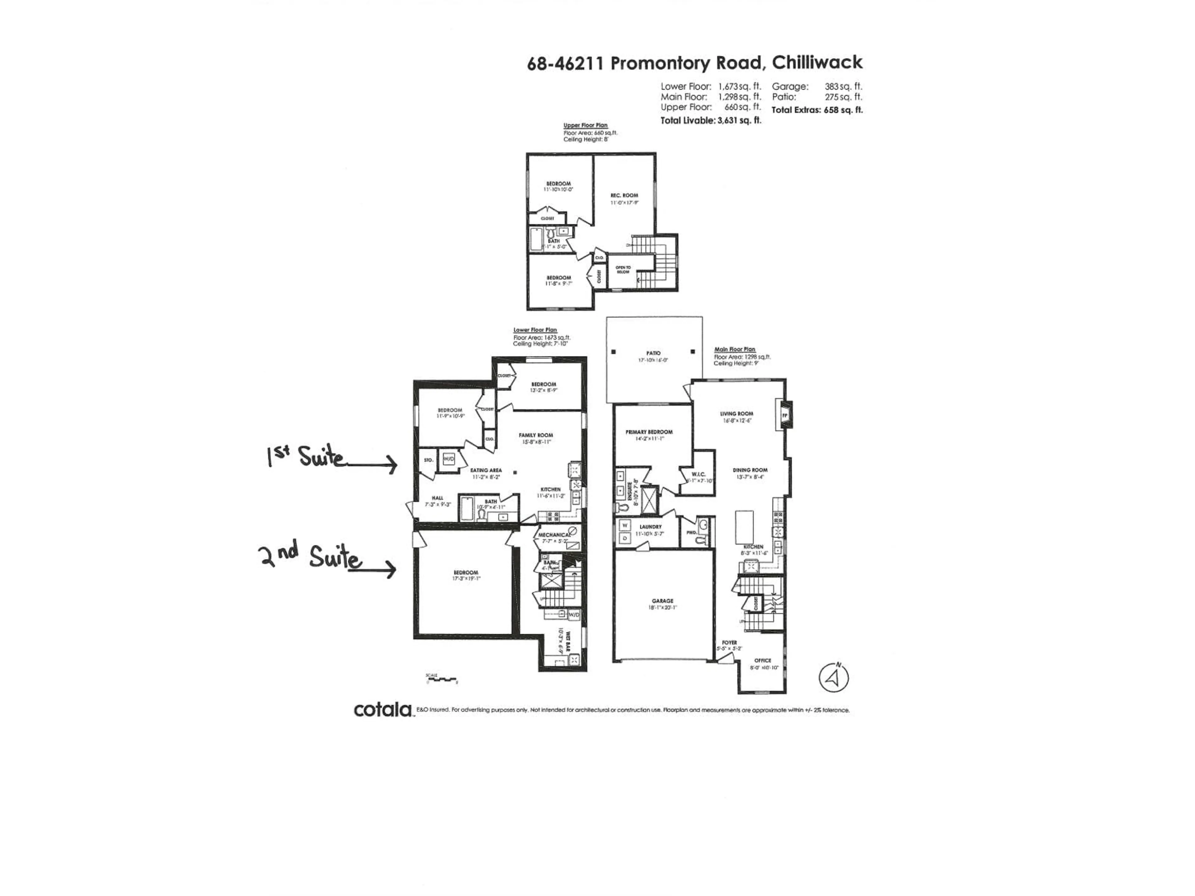 Floor plan for 68 46211 PROMONTORY ROAD, Chilliwack British Columbia V2R6E4