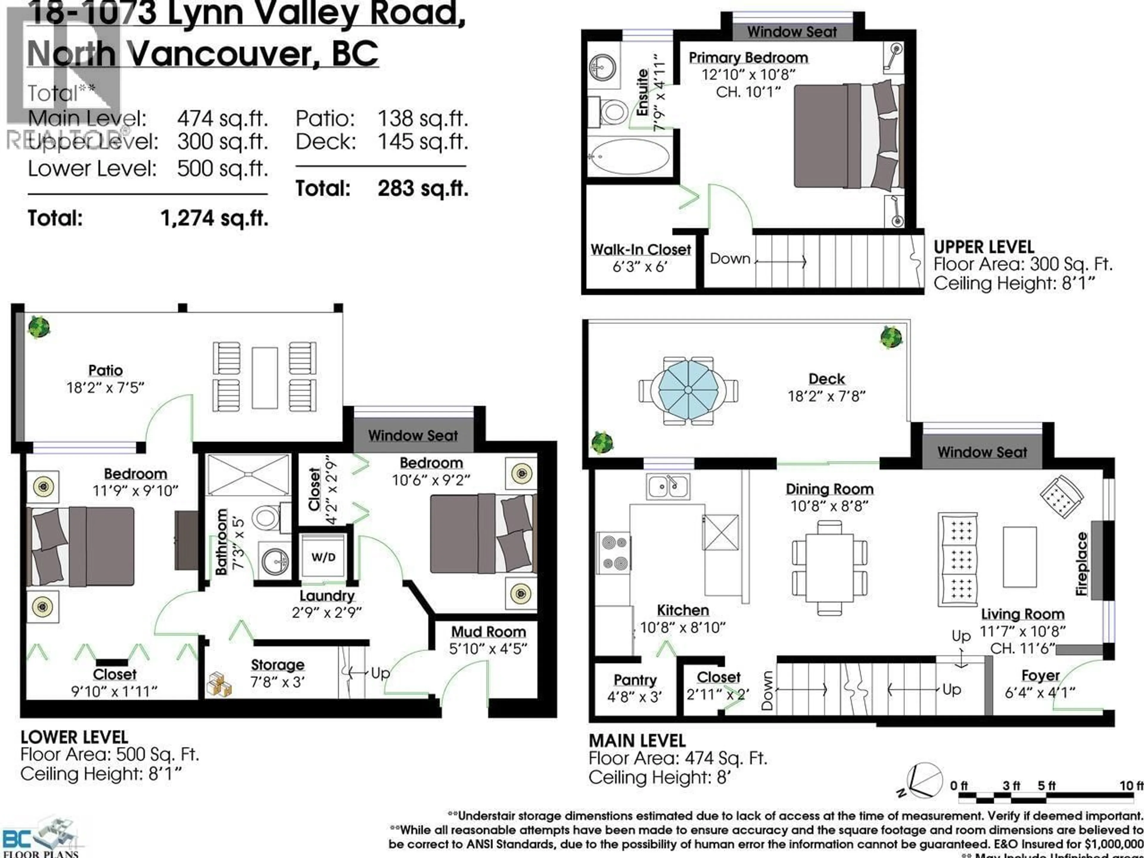 Floor plan for 18 - 1073 LYNN VALLEY ROAD, North Vancouver British Columbia V7J1Z6