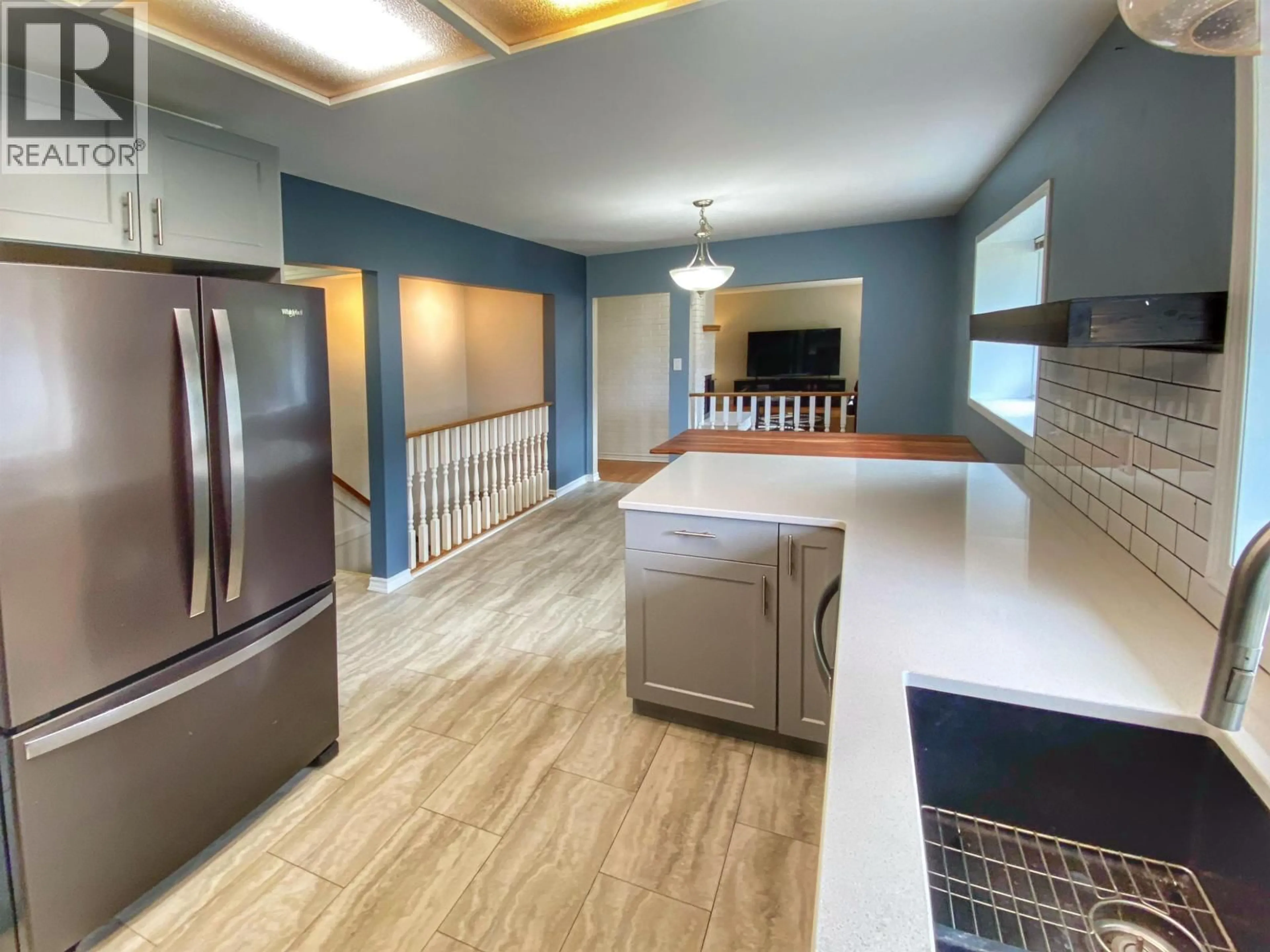 Open concept kitchen, ceramic/tile floor for 169 CRESTVIEW DRIVE, Prince Rupert British Columbia V8J2Z4