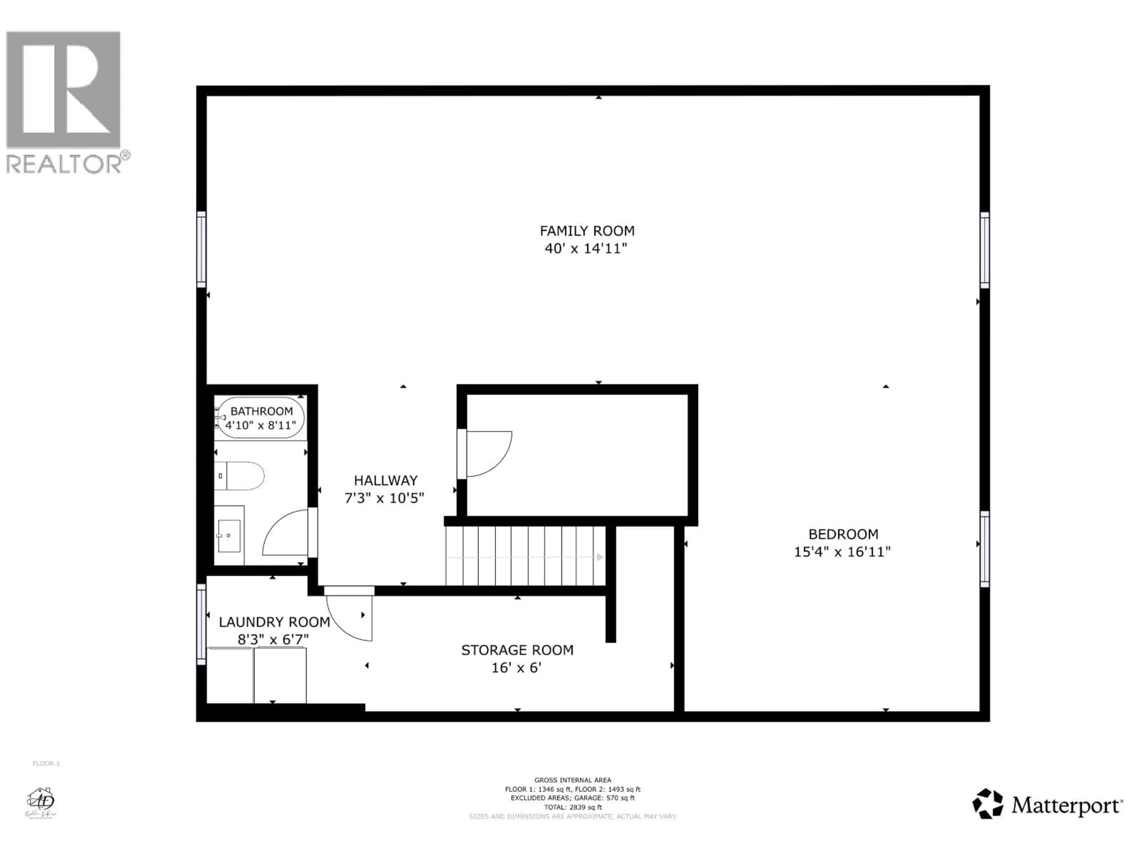 Floor plan for 11220 112 AVENUE, Fort St. John British Columbia V1J0R5