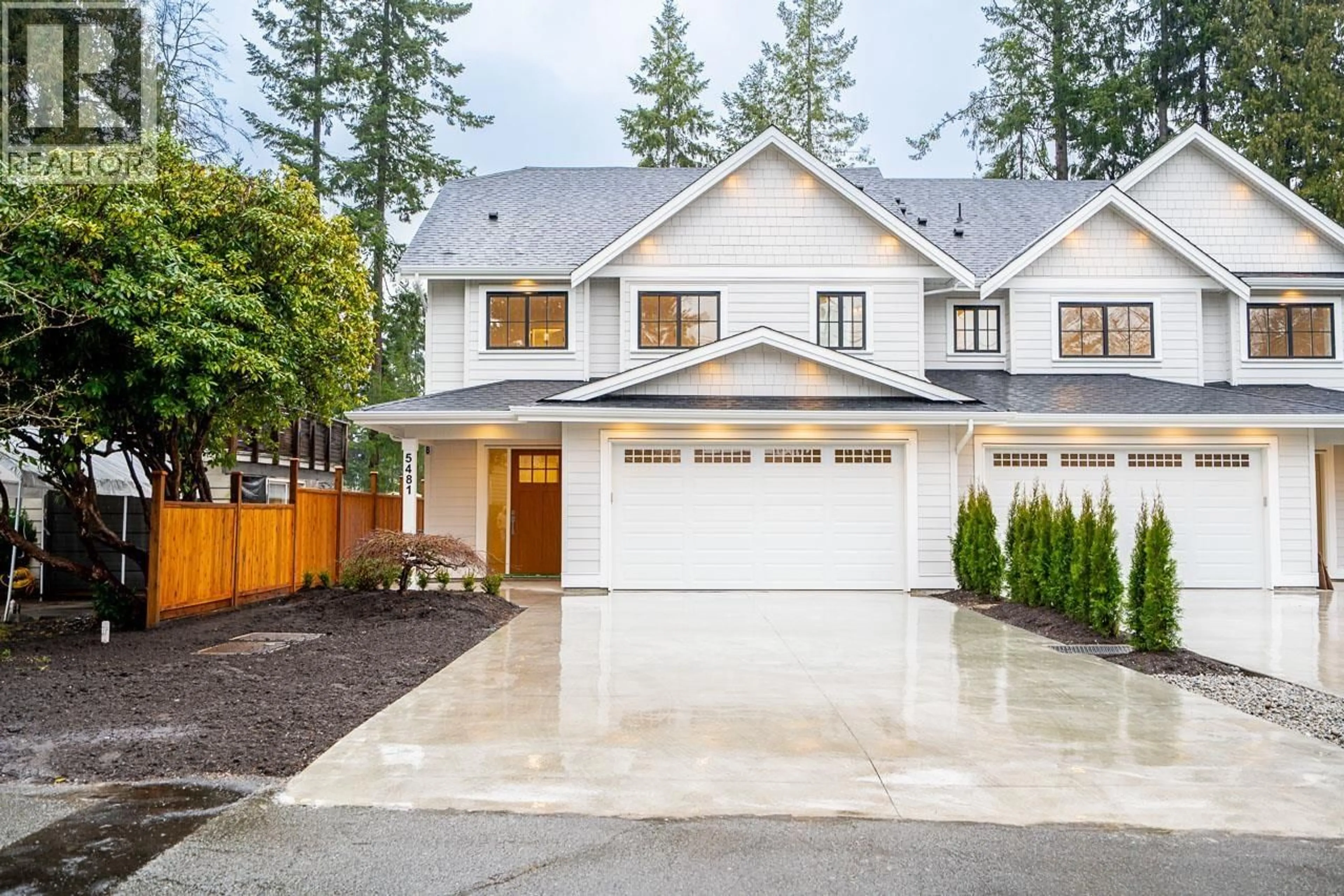 Home with vinyl exterior material, street for 5481 7 AVENUE, Delta British Columbia V4M1P7