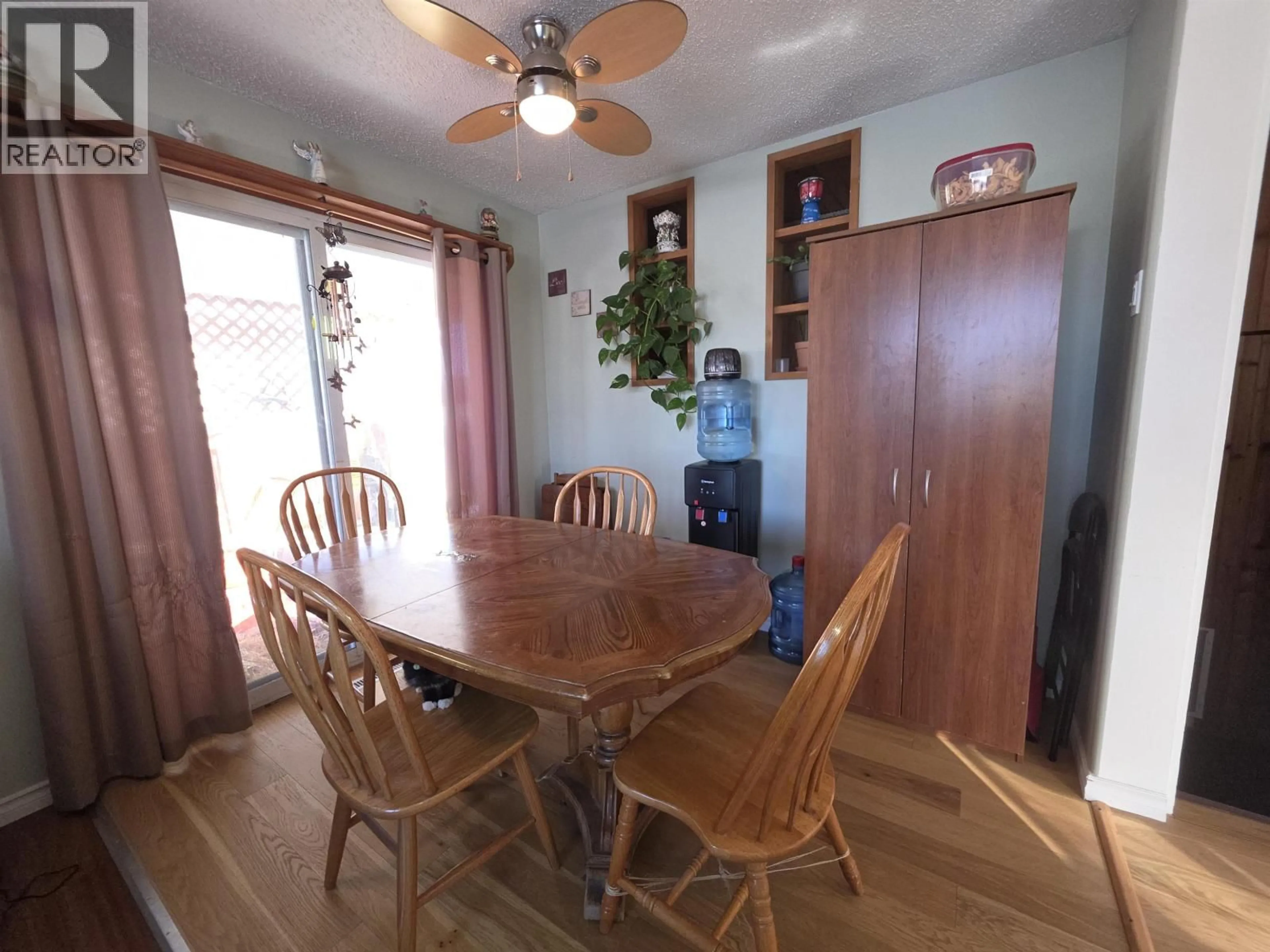 Dining room, wood/laminate floor for 430 CHILAKO CRESCENT, Fraser Lake British Columbia V0J1S0