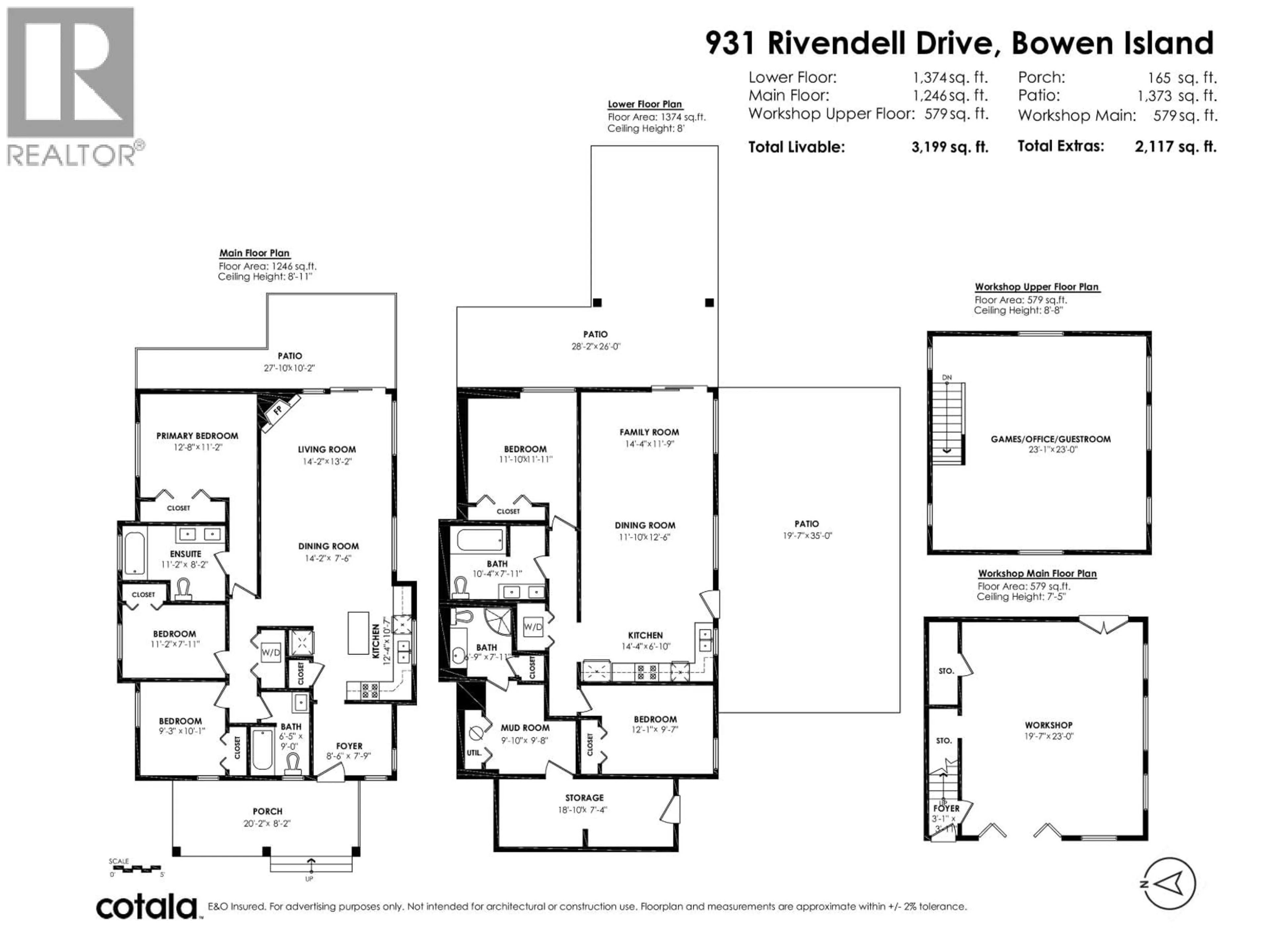 Floor plan for 931 RIVENDELL DRIVE, Bowen Island British Columbia V0N1G1