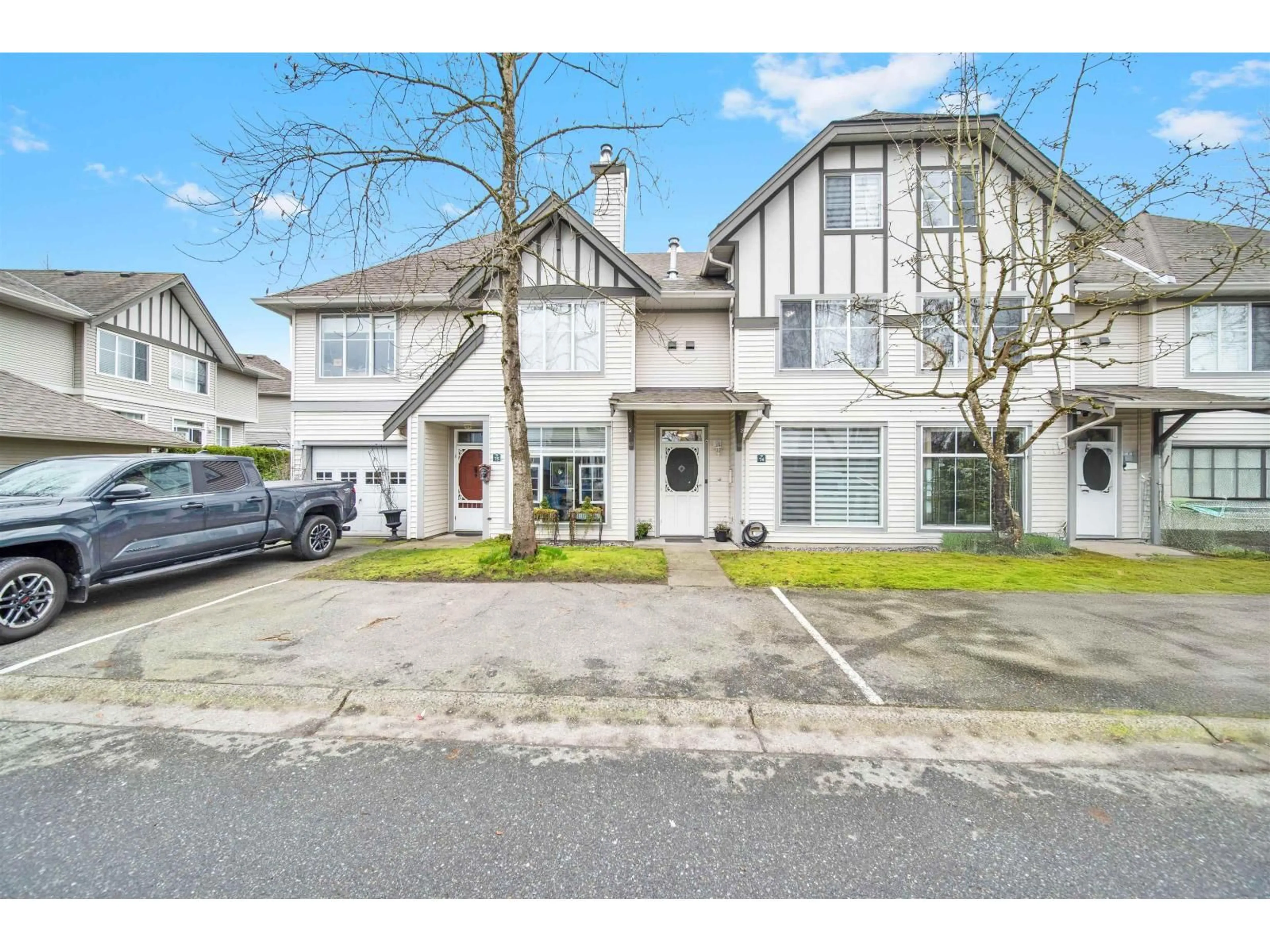 A pic from outside/outdoor area/front of a property/back of a property/a pic from drone, street for 74 - 6465 184A STREET, Surrey British Columbia V3S8X9