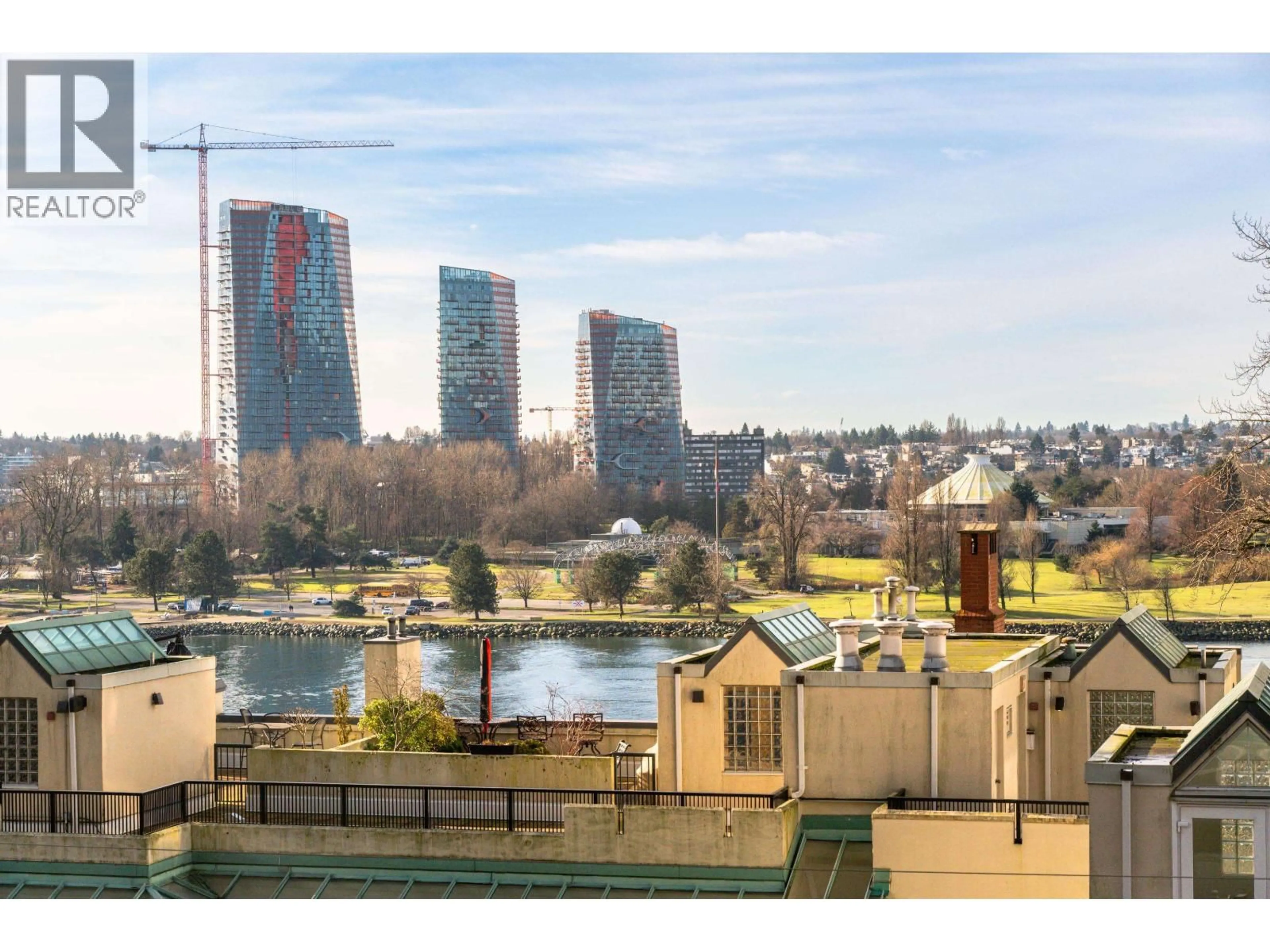 A pic from outside/outdoor area/front of a property/back of a property/a pic from drone, city buildings view from balcony for 308 - 1330 HARWOOD STREET, Vancouver British Columbia V6E1S8