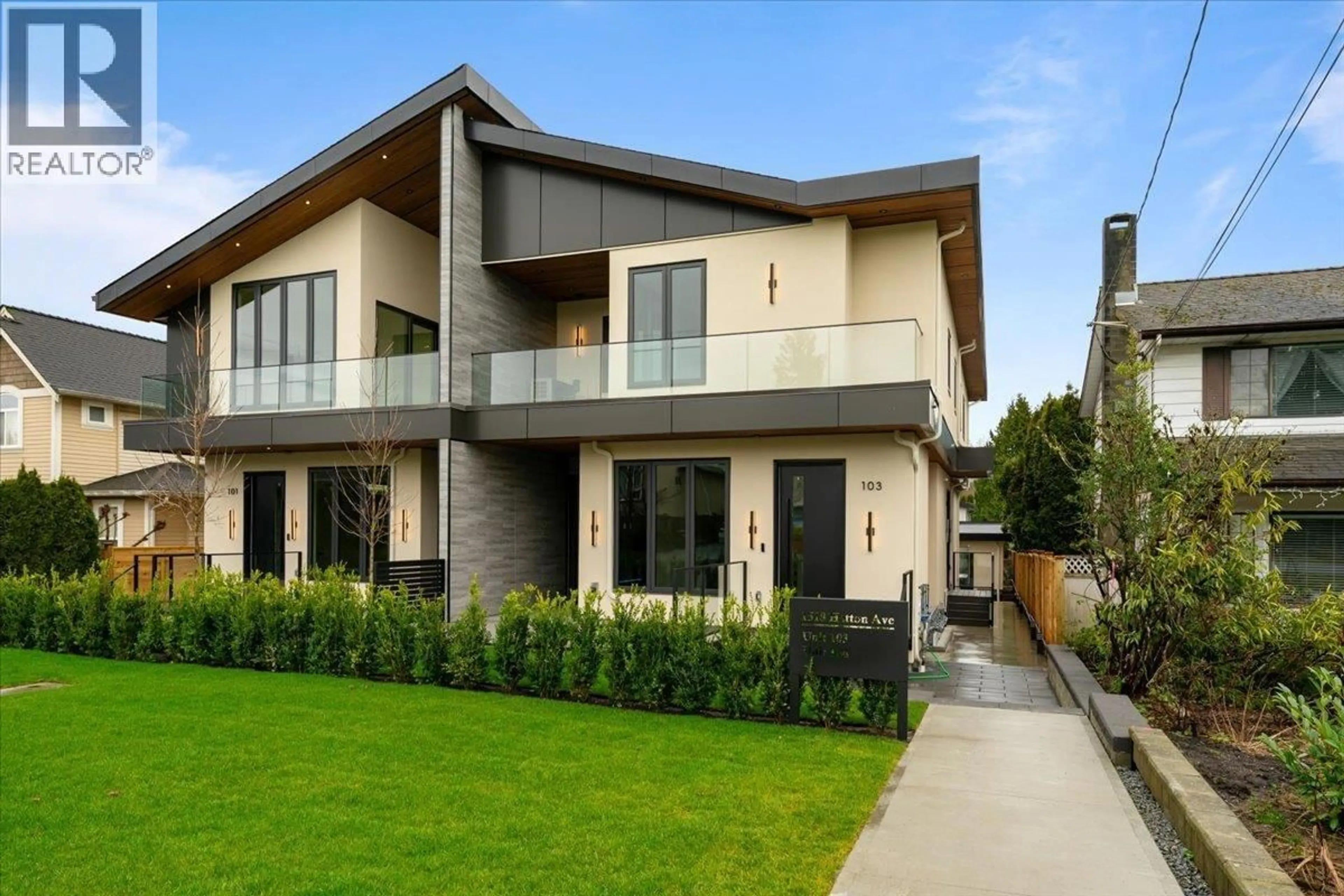 Home with brick exterior material, street for 103 - 1518 HATTON AVENUE, Burnaby British Columbia V5A2V1