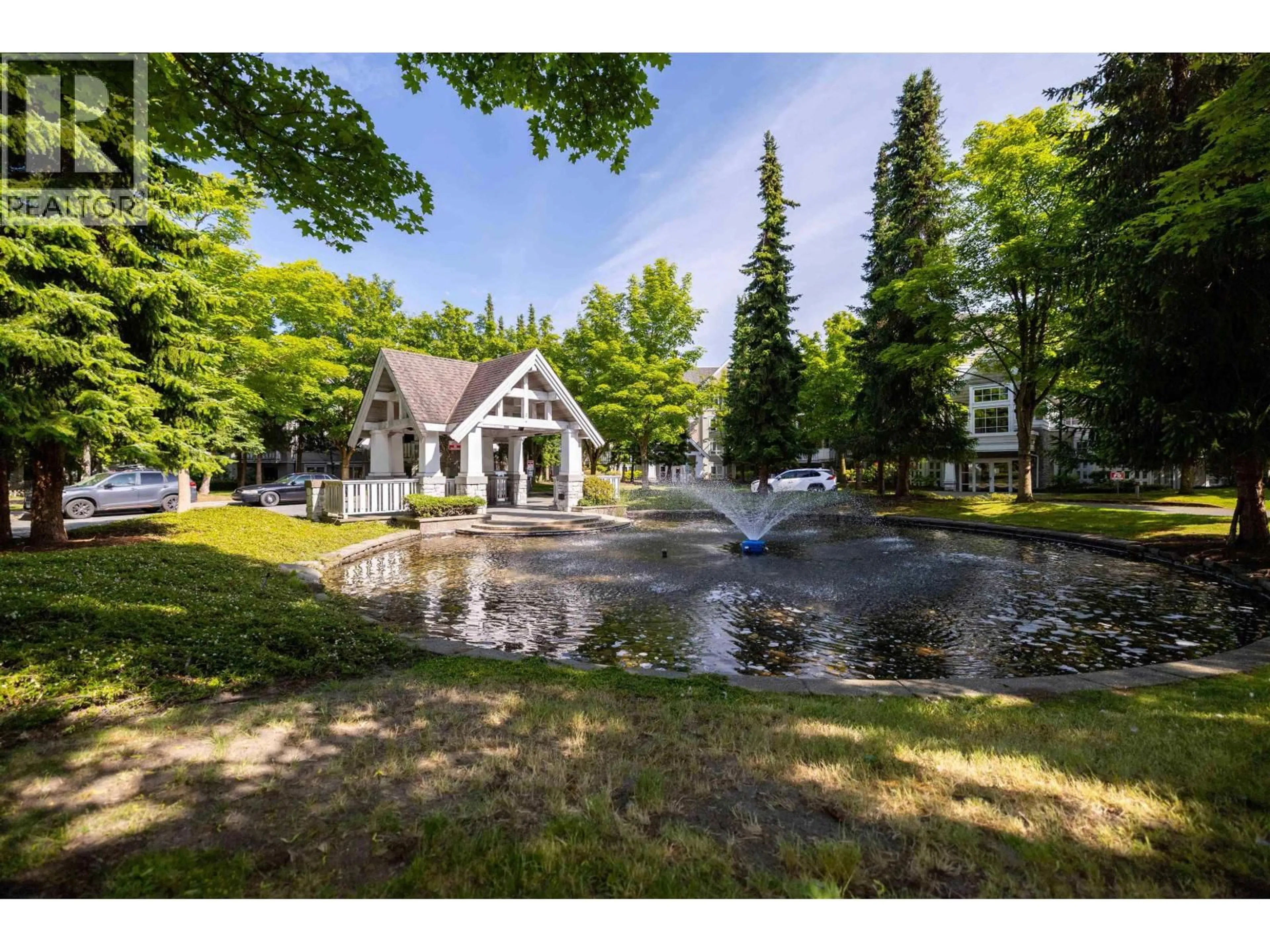 A pic from outside/outdoor area/front of a property/back of a property/a pic from drone, water/lake/river/ocean view for 208 - 8100 JONES ROAD, Richmond British Columbia V6Y4B1