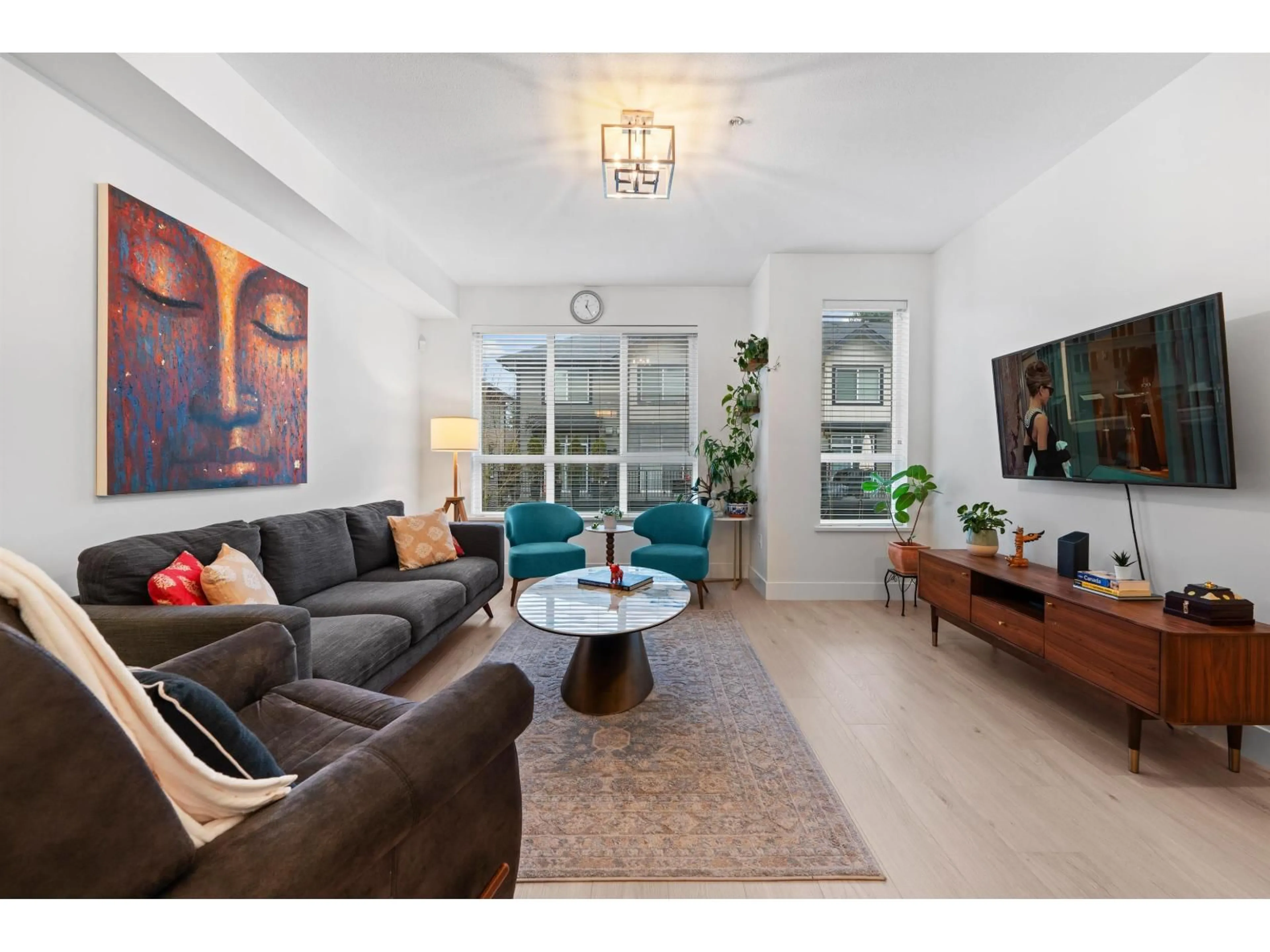 Living room with furniture, unknown for 47 - 8570 204 STREET, Langley British Columbia V2Y0T9