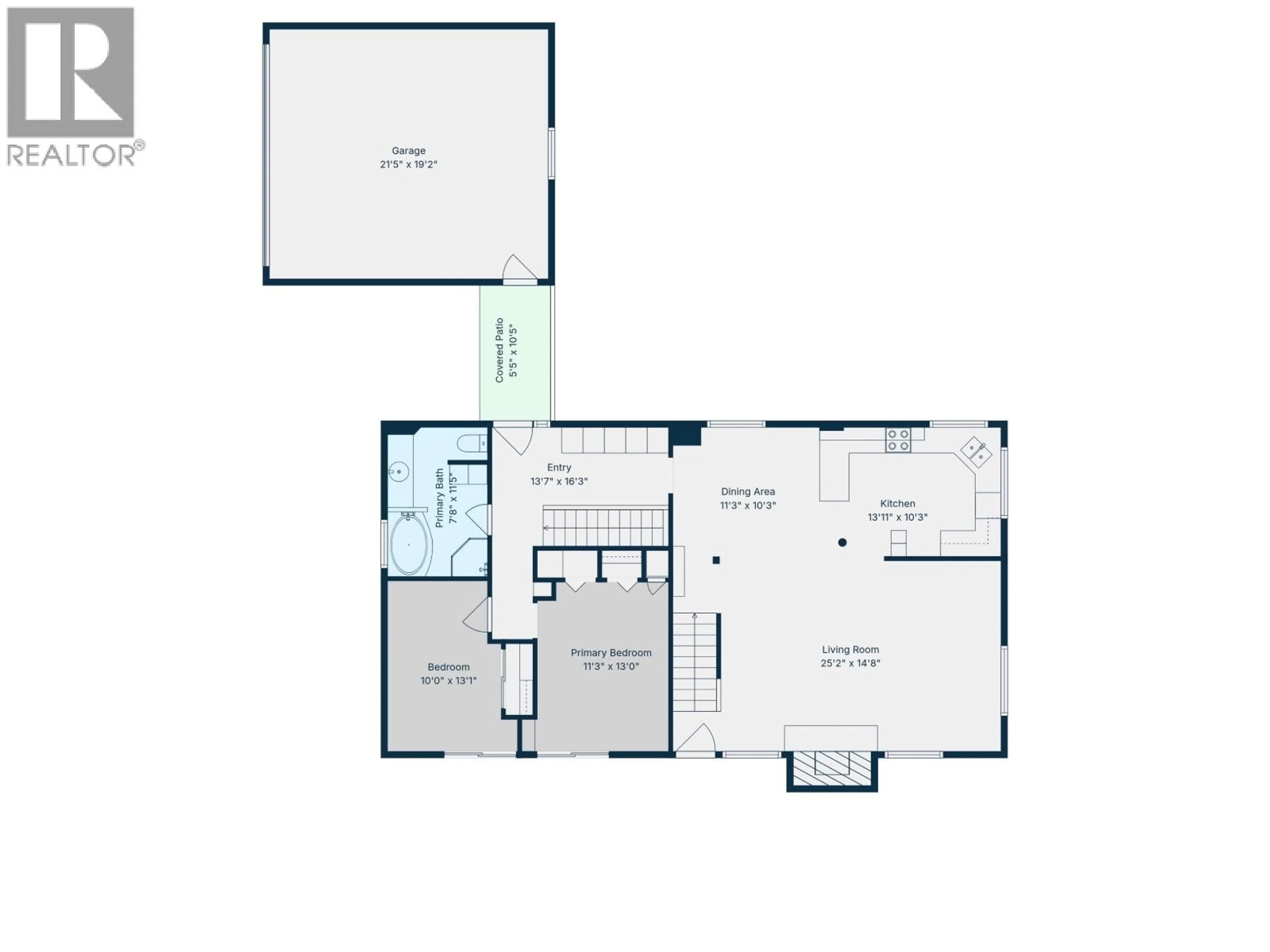 Floor plan for 12874 FOREST AVENUE, Charlie Lake British Columbia V0C1H0