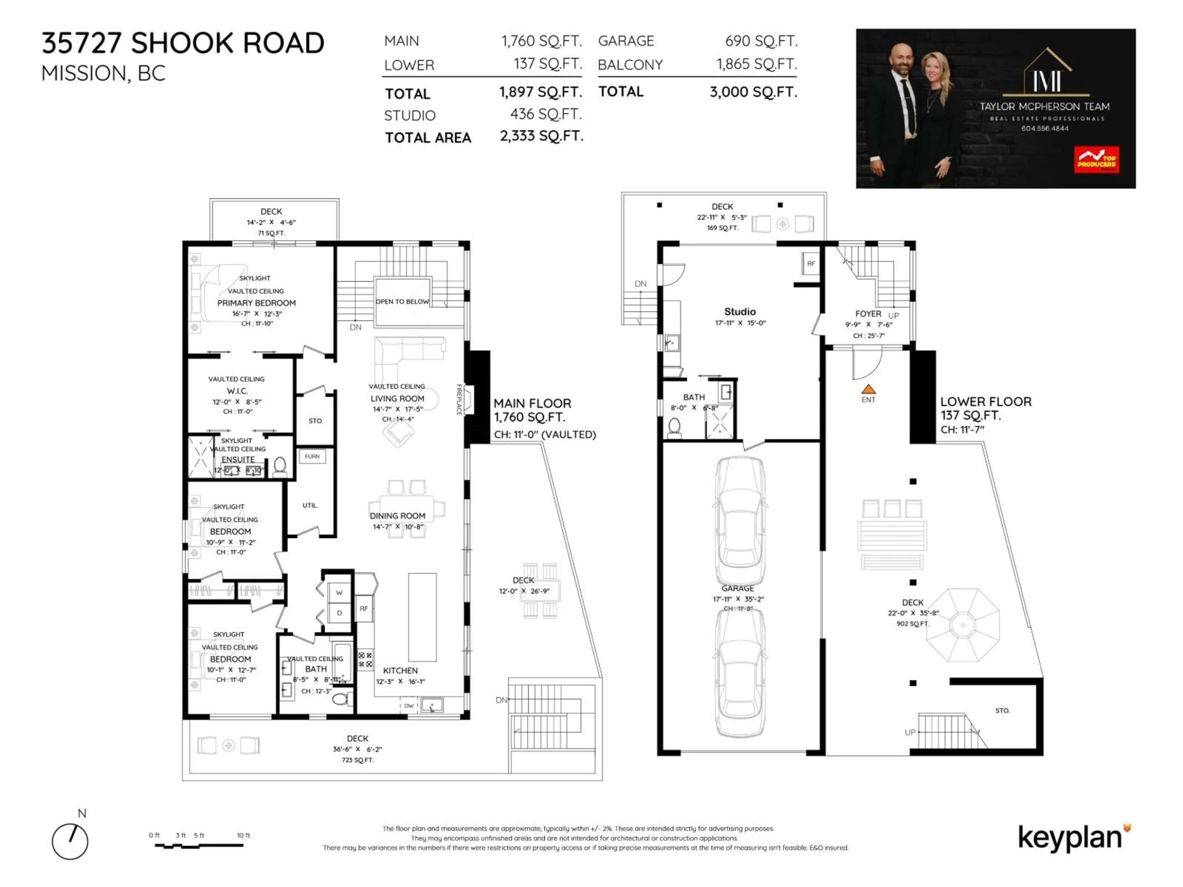 Floor plan for 35727 SHOOK ROAD, Mission British Columbia V2V7L7