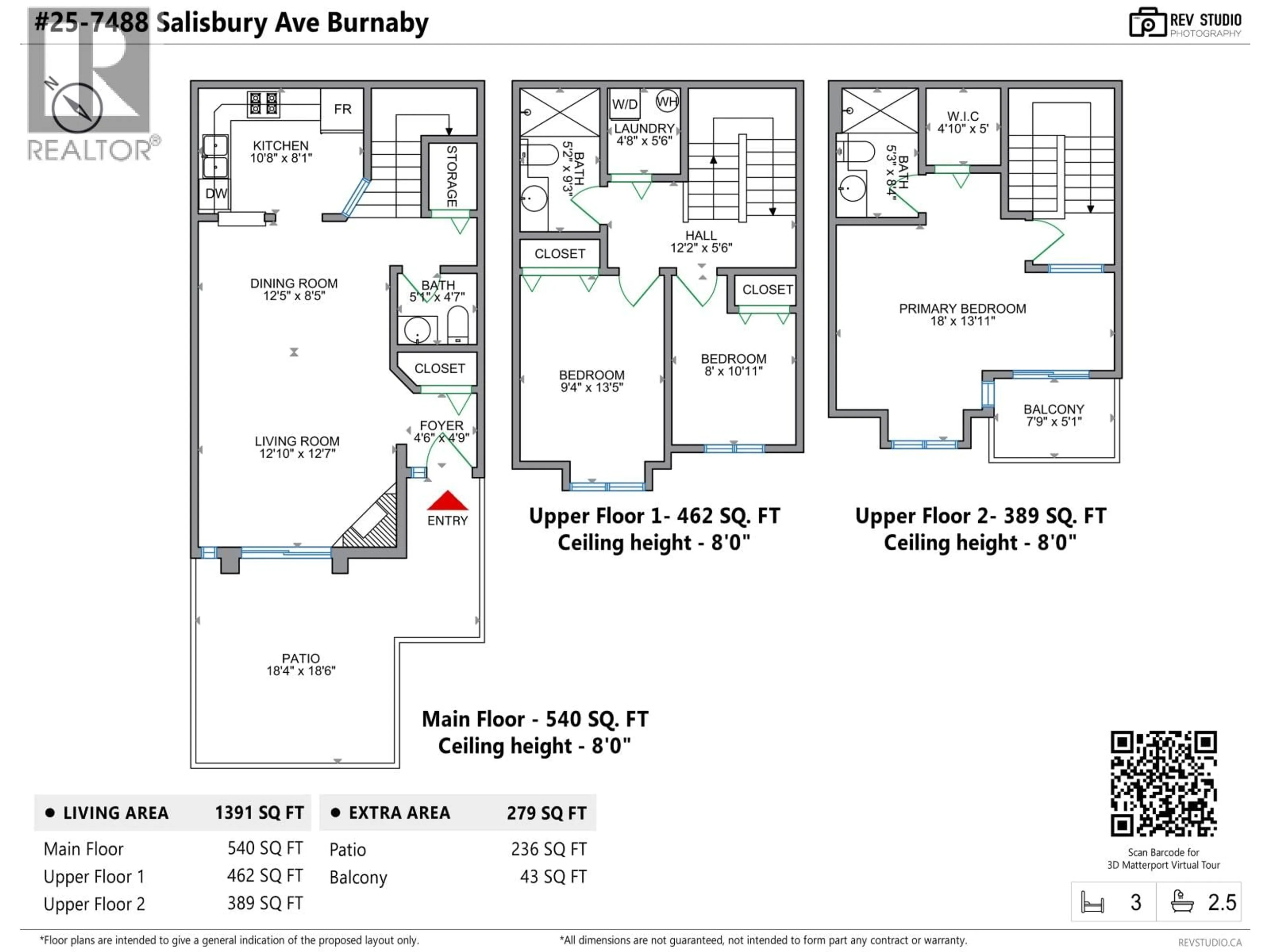 Floor plan for 25 - 7488 SALISBURY AVENUE, Burnaby British Columbia V5E3A3
